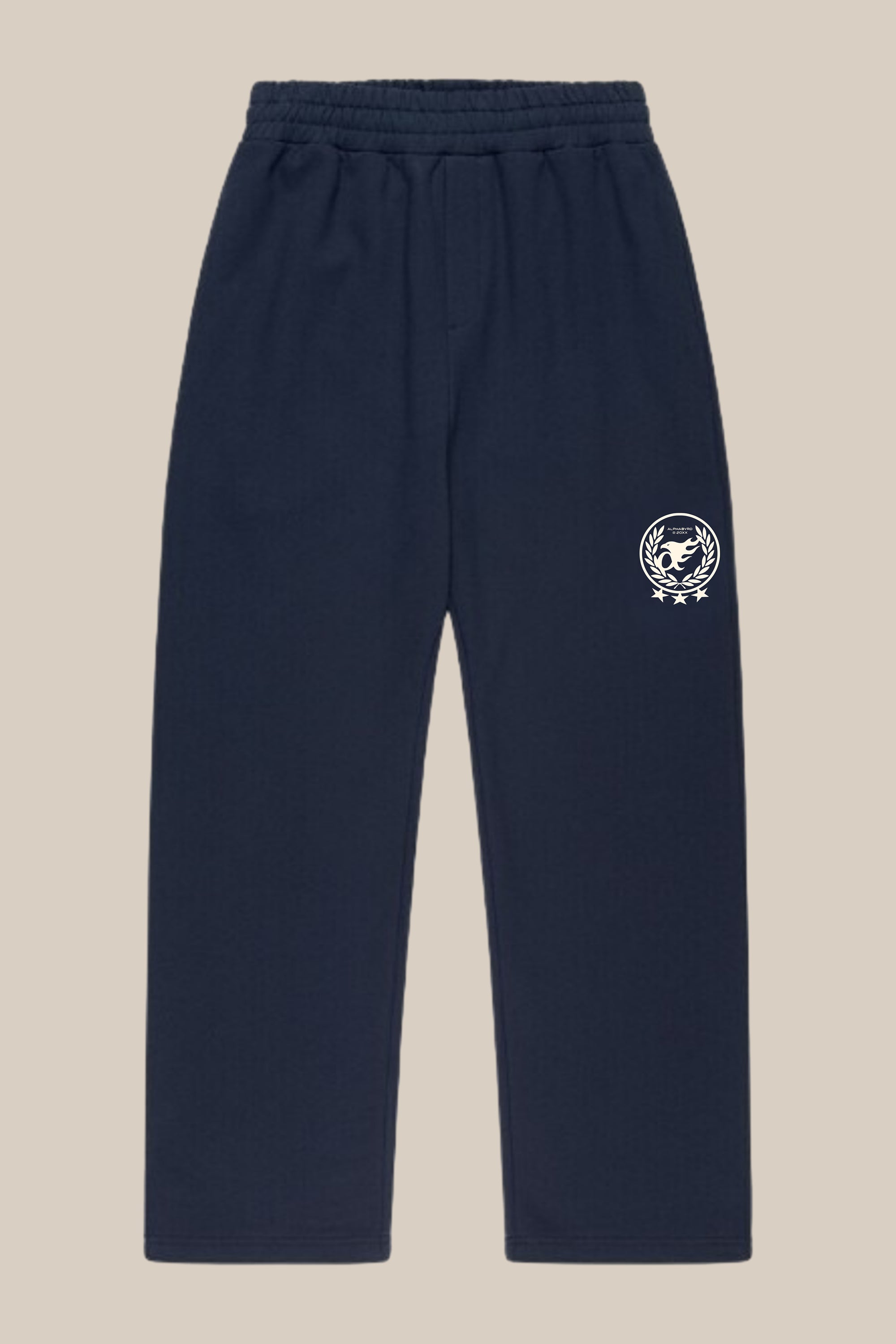 AlphaByrd Crest Oversized Sweatpants