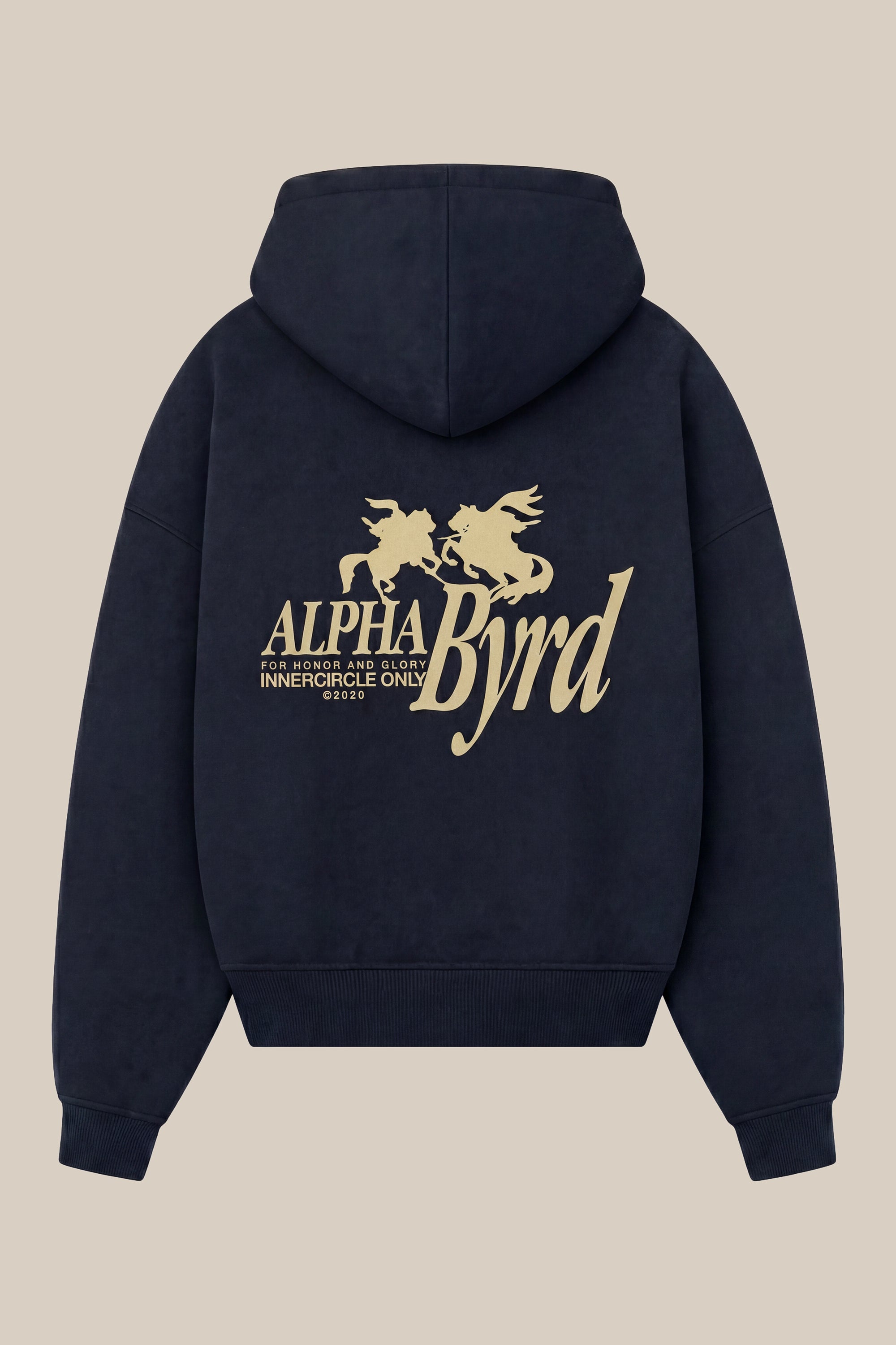 AlphaByrd Pegasus Oversize Zip Hoodie