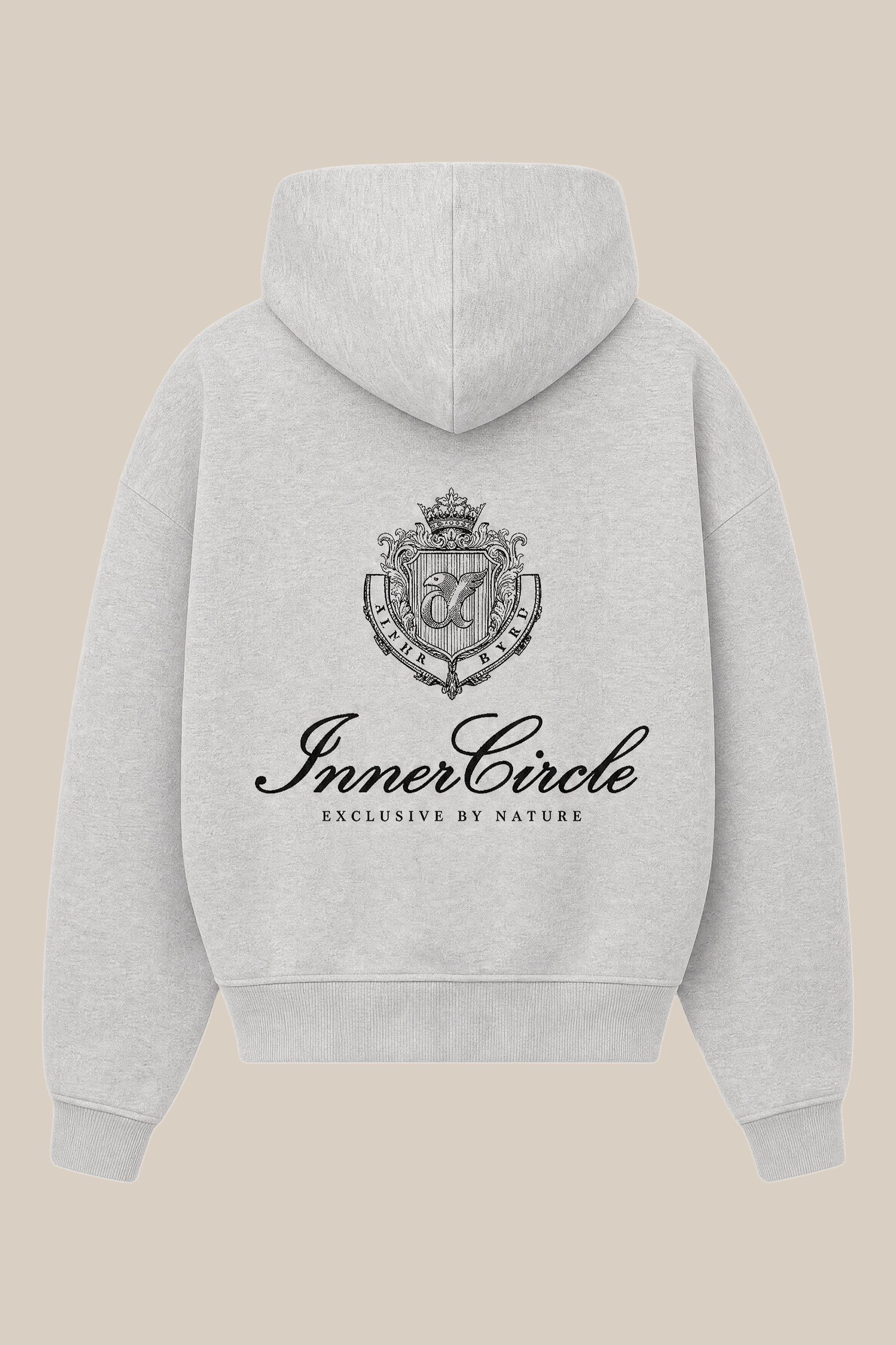 AlphaByrd InnerCircle Oversize Zip Hoodie