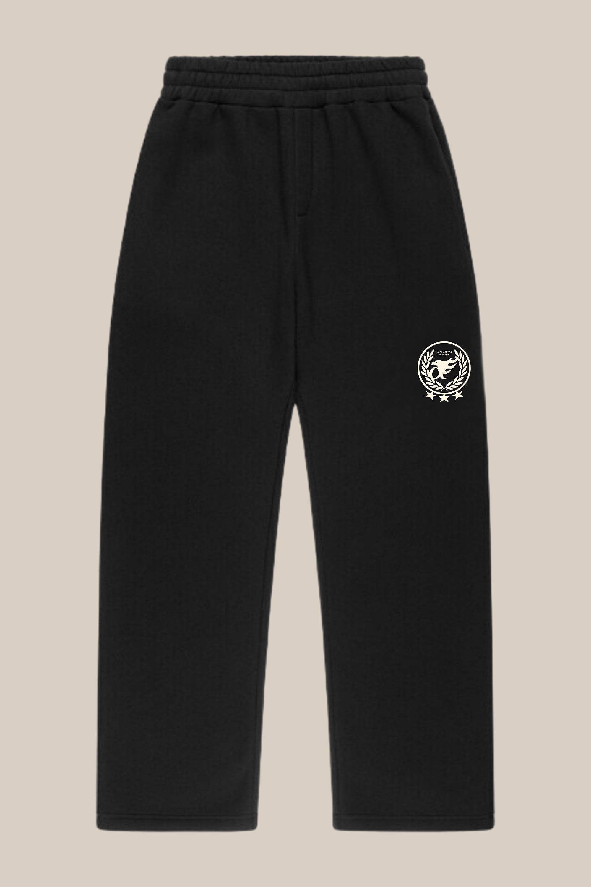 AlphaByrd Crest Oversized Sweatpants