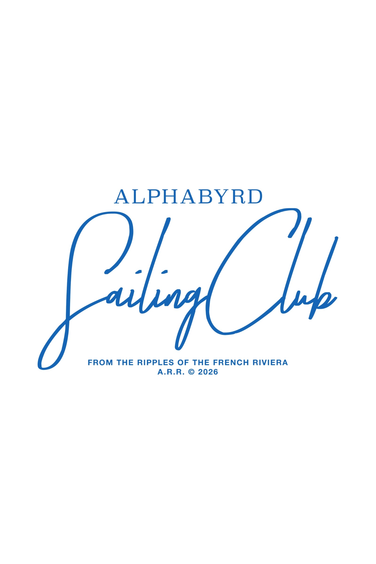 ALPHABYRD SAILING CLUB OVERSIZED TEE