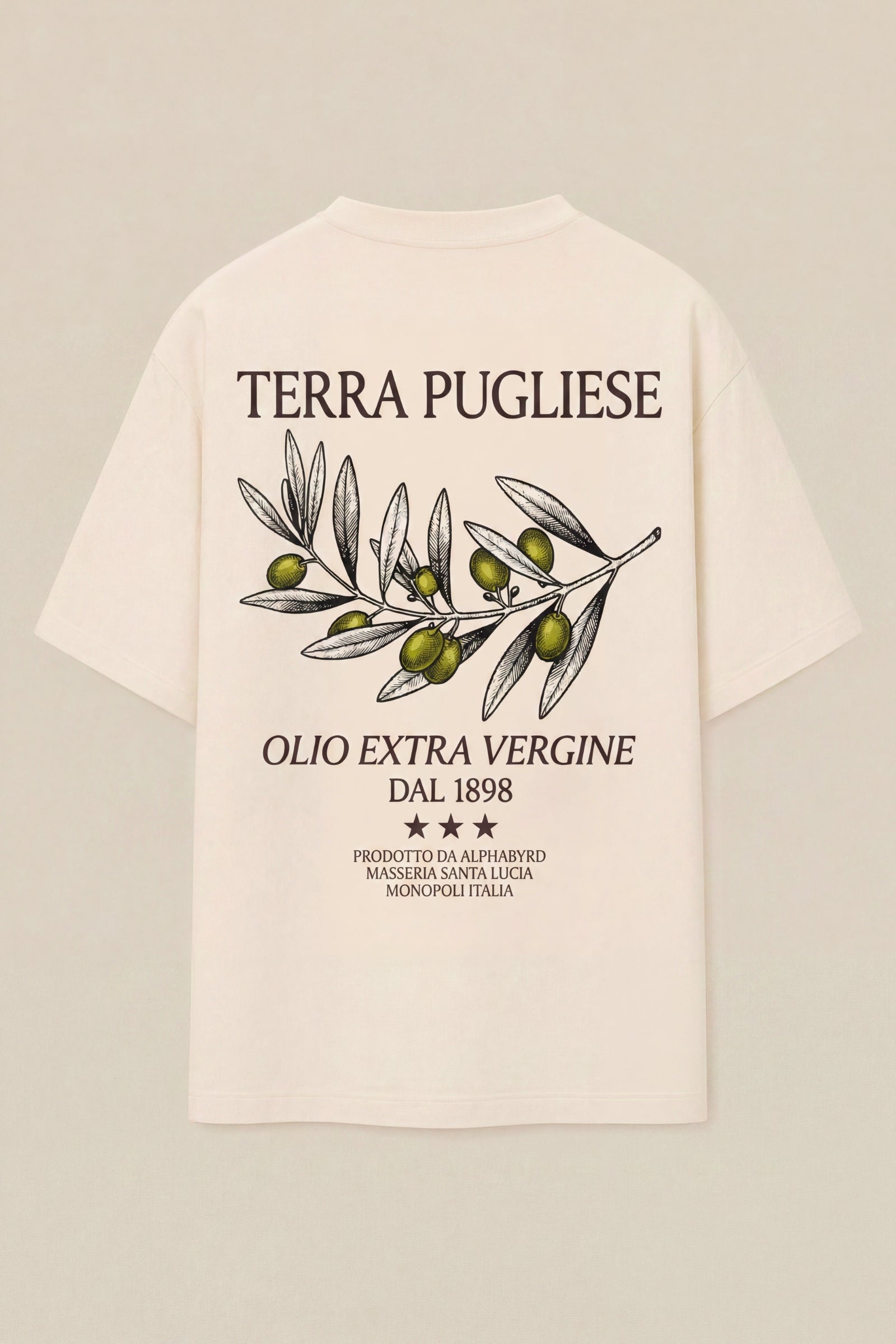 TERRA PUGLIESE OVERSIZED TEE
