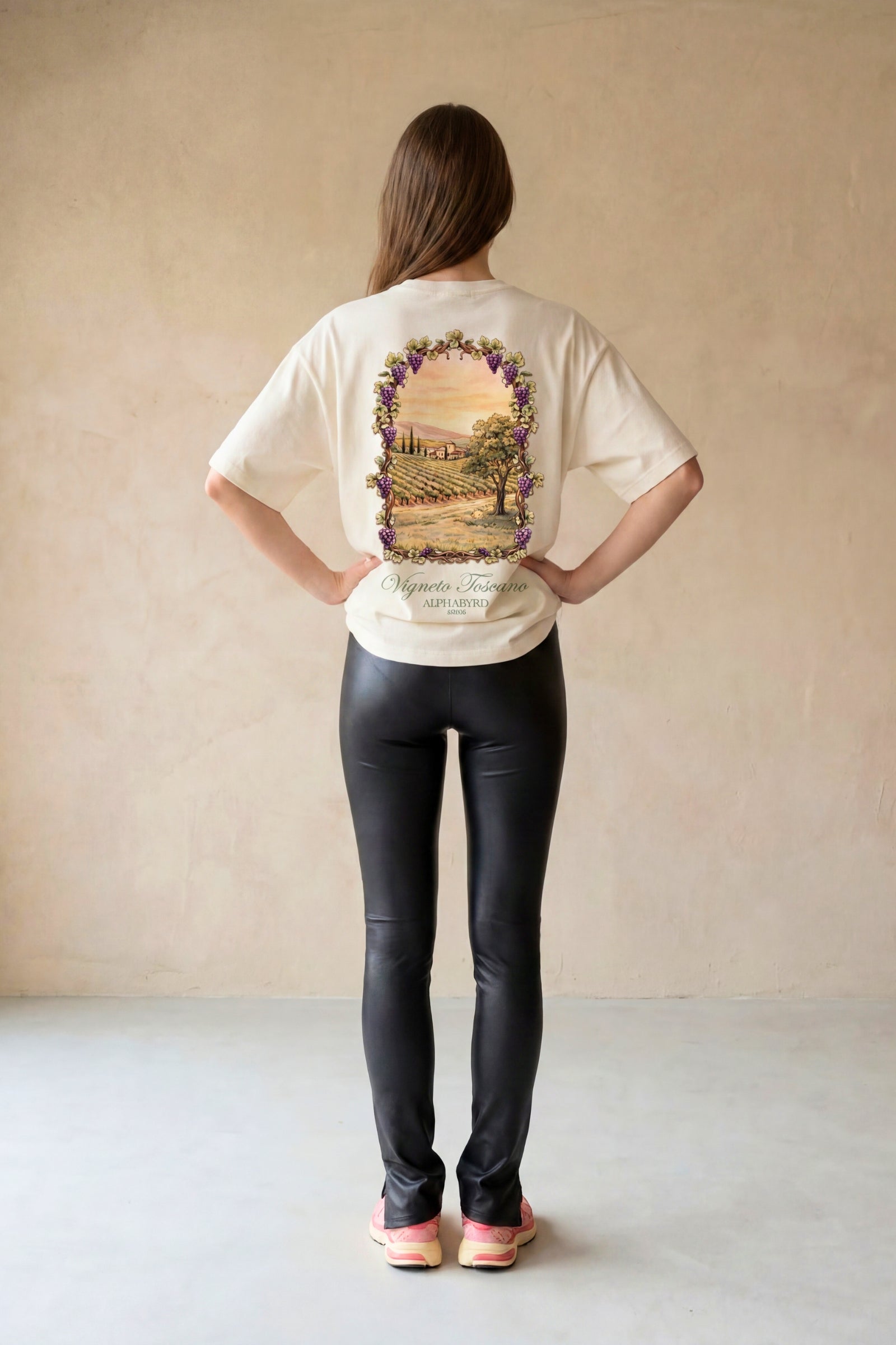 VIGNETO TOSCANO OVERSIZED TEE