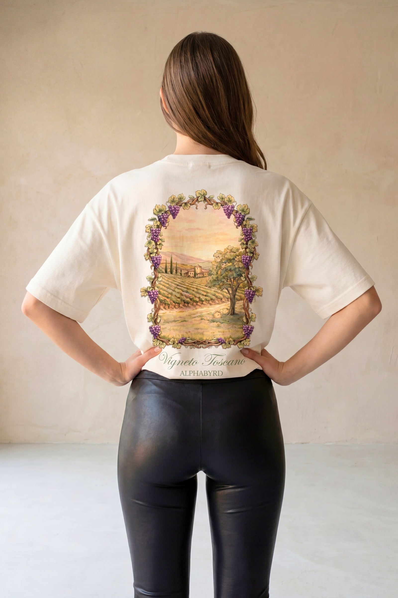 VIGNETO TOSCANO OVERSIZED TEE