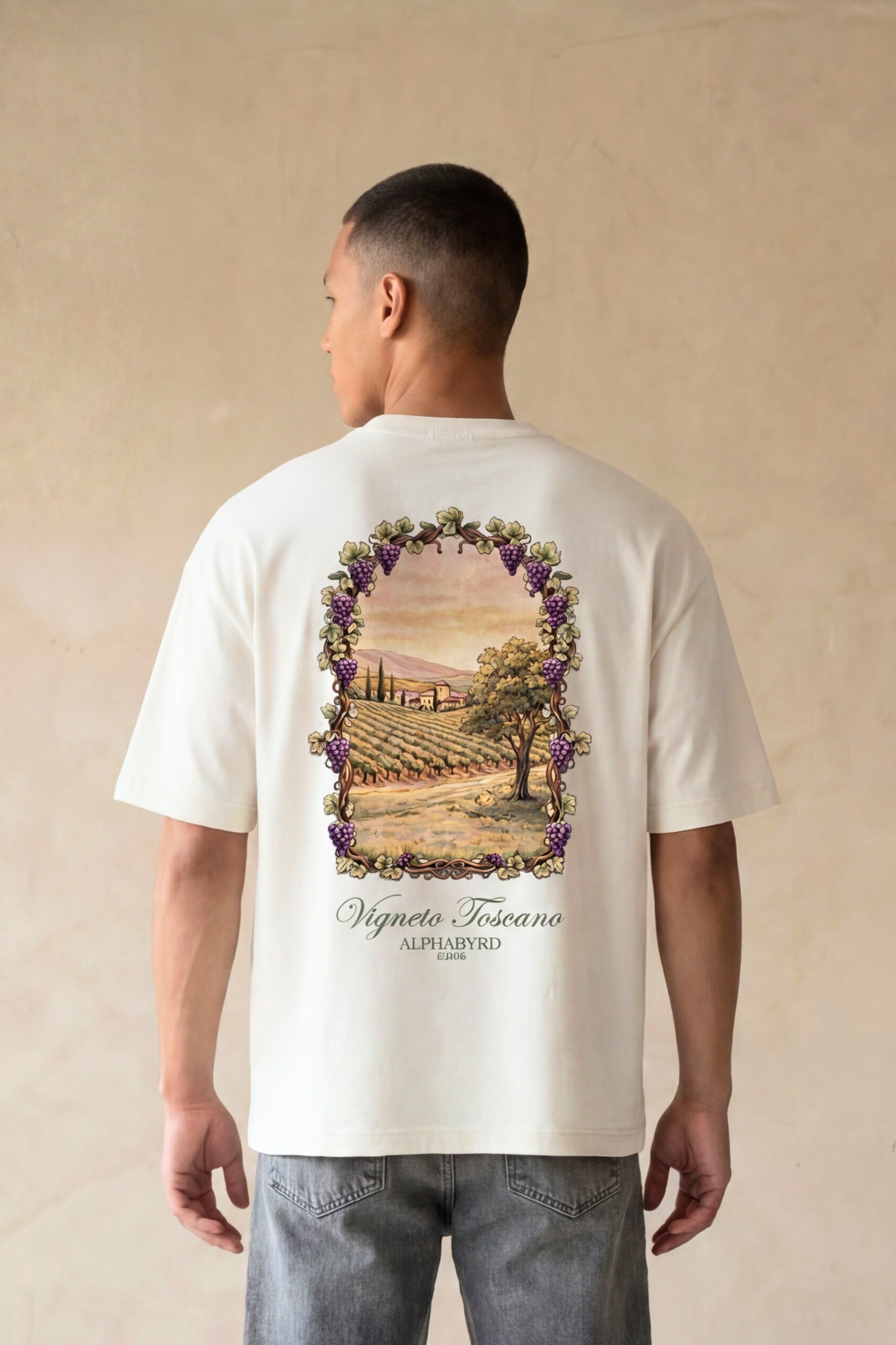VIGNETO TOSCANO OVERSIZED TEE