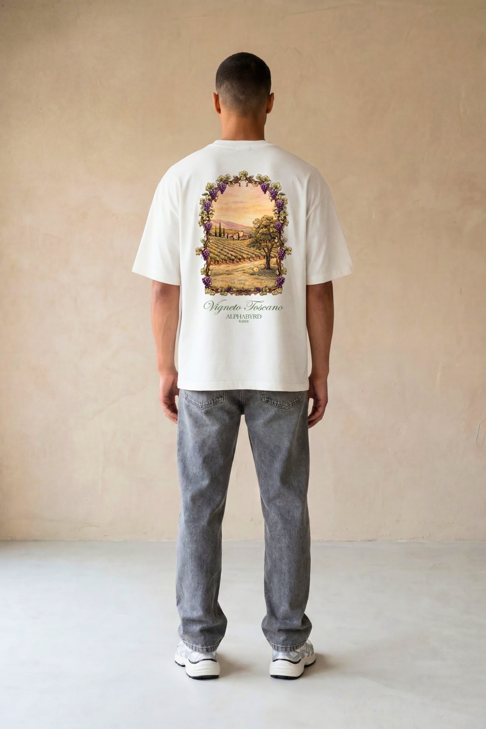 VIGNETO TOSCANO OVERSIZED TEE