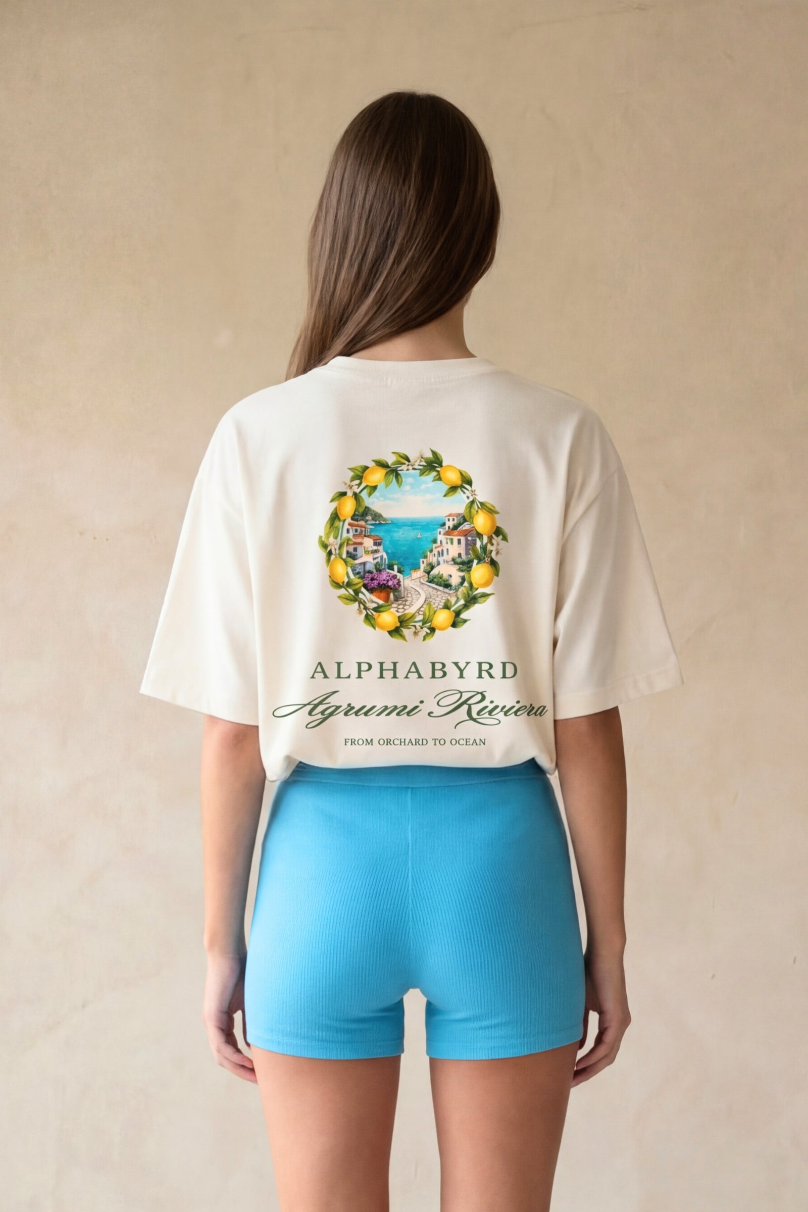 AGRUMI RIVIERA OVERSIZED TEE