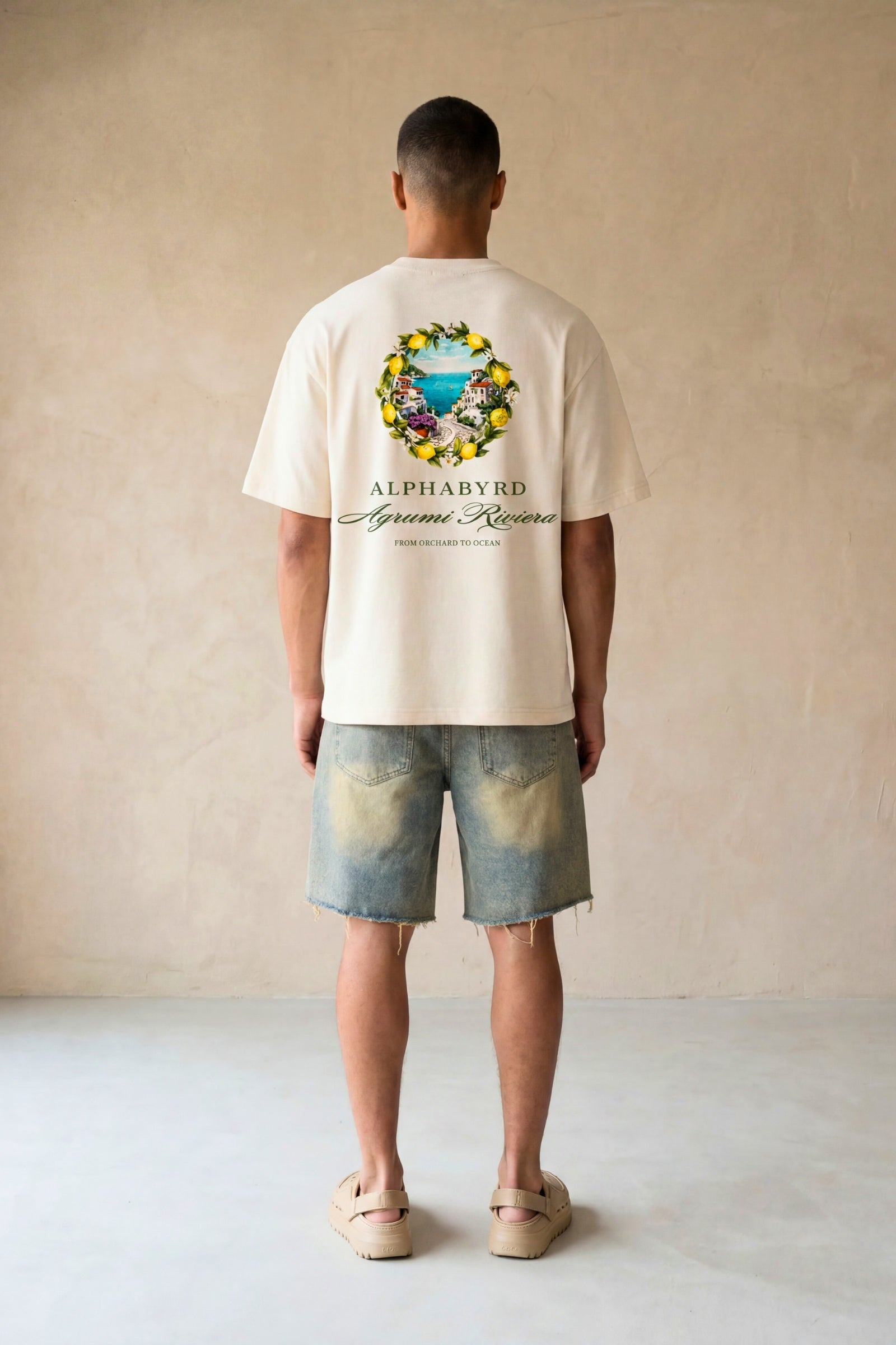 AGRUMI RIVIERA OVERSIZED TEE