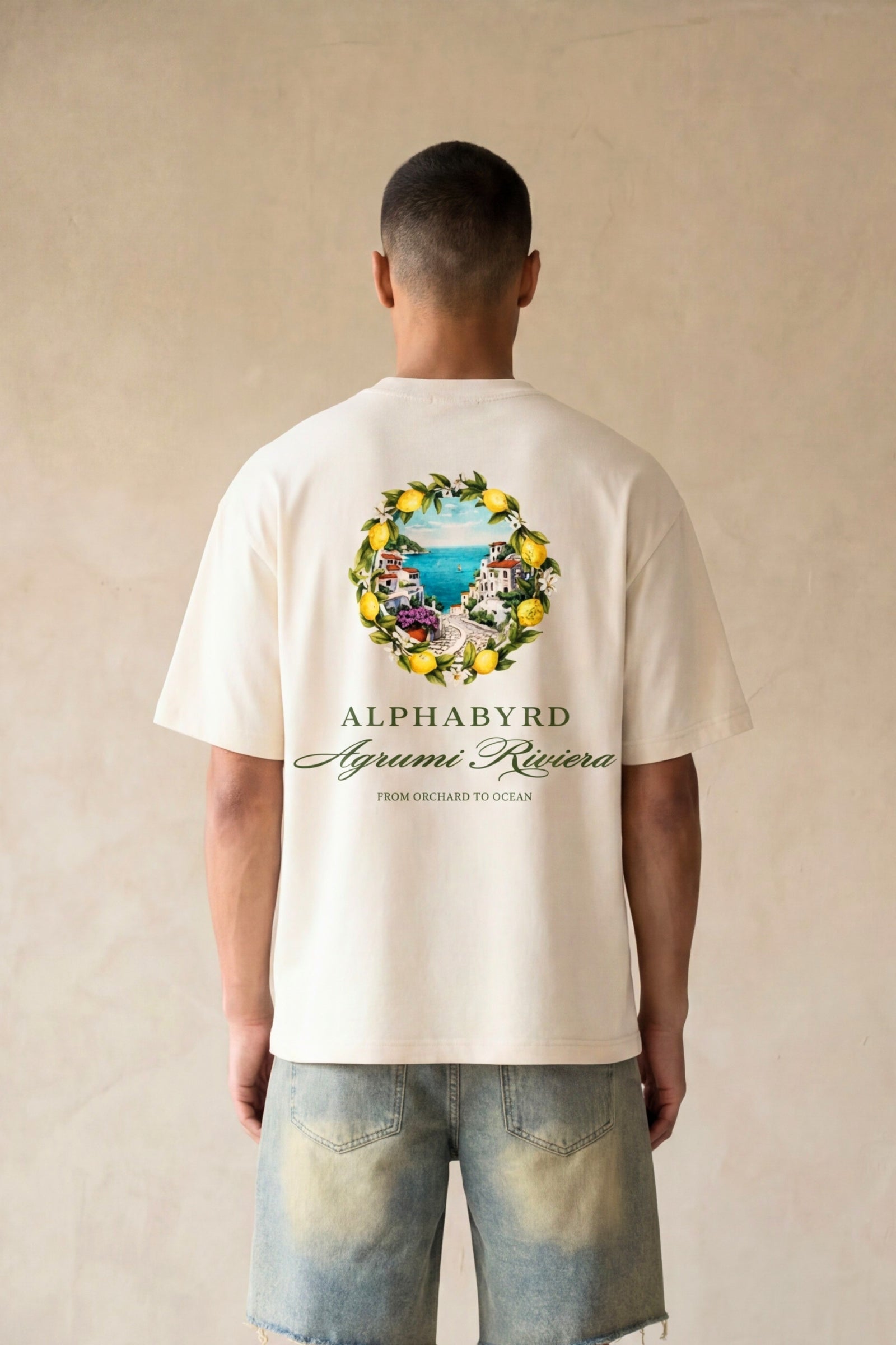 AGRUMI RIVIERA OVERSIZED TEE