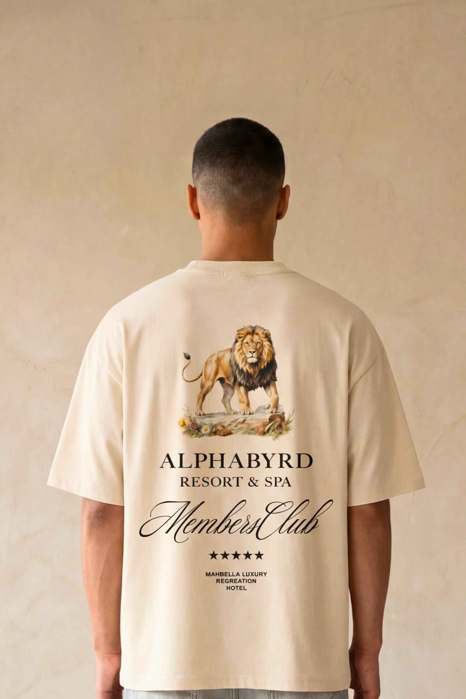 ALPHABYRD RESORT MEMBERS CLUB OVERSIZED TEE