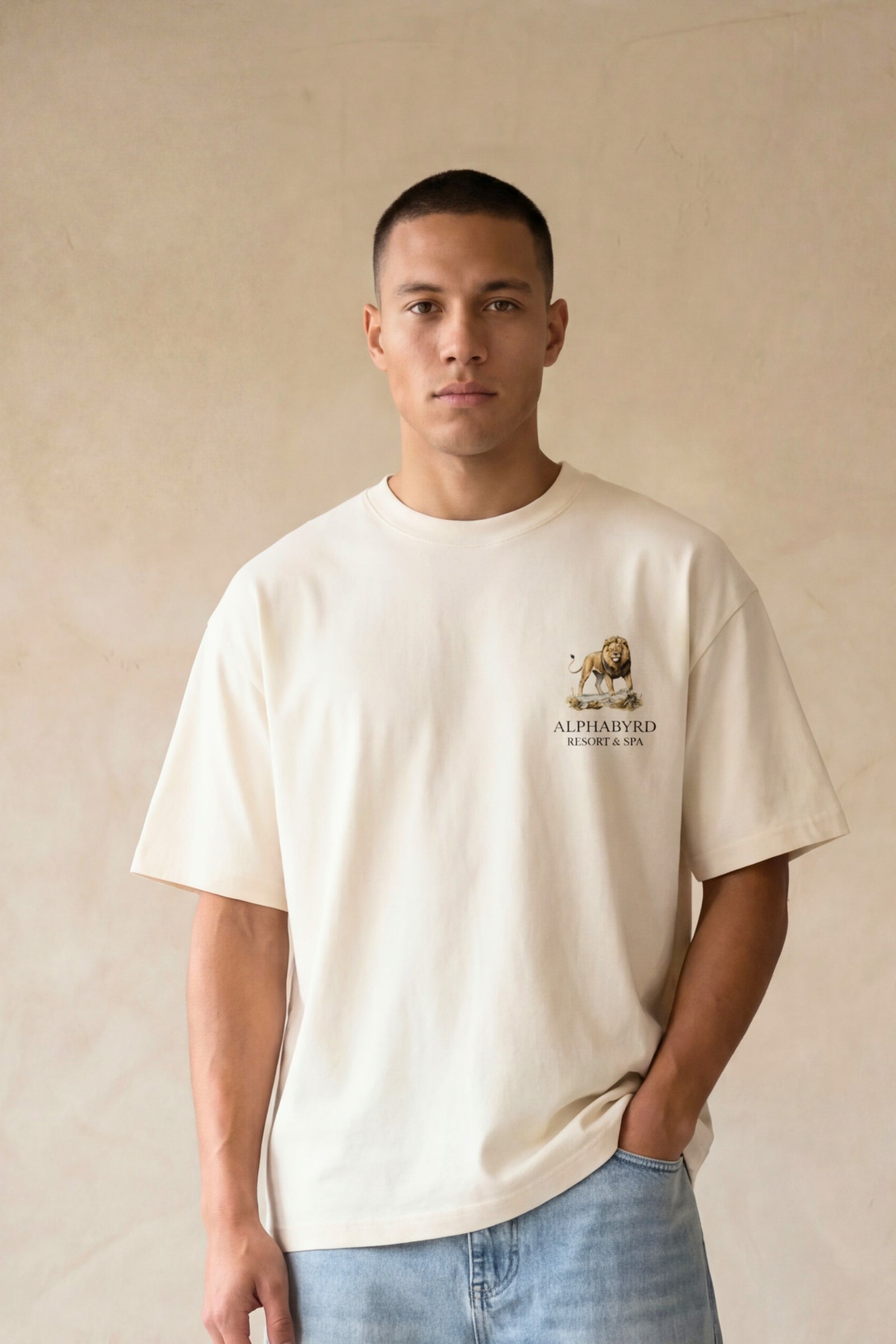 ALPHABYRD RESORT MEMBERS CLUB OVERSIZED TEE