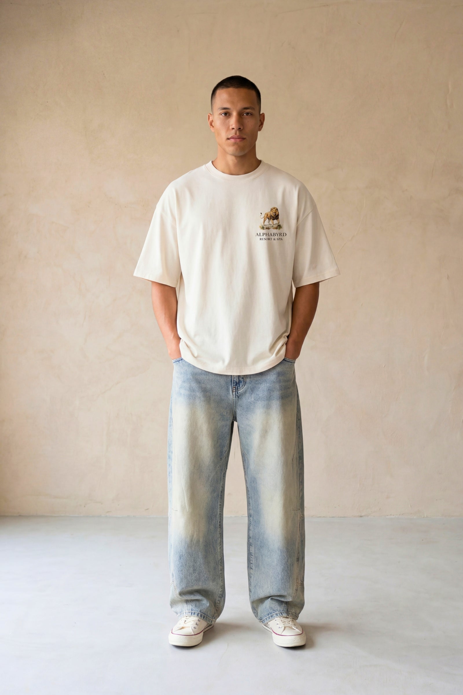 ALPHABYRD RESORT MEMBERS CLUB OVERSIZED TEE