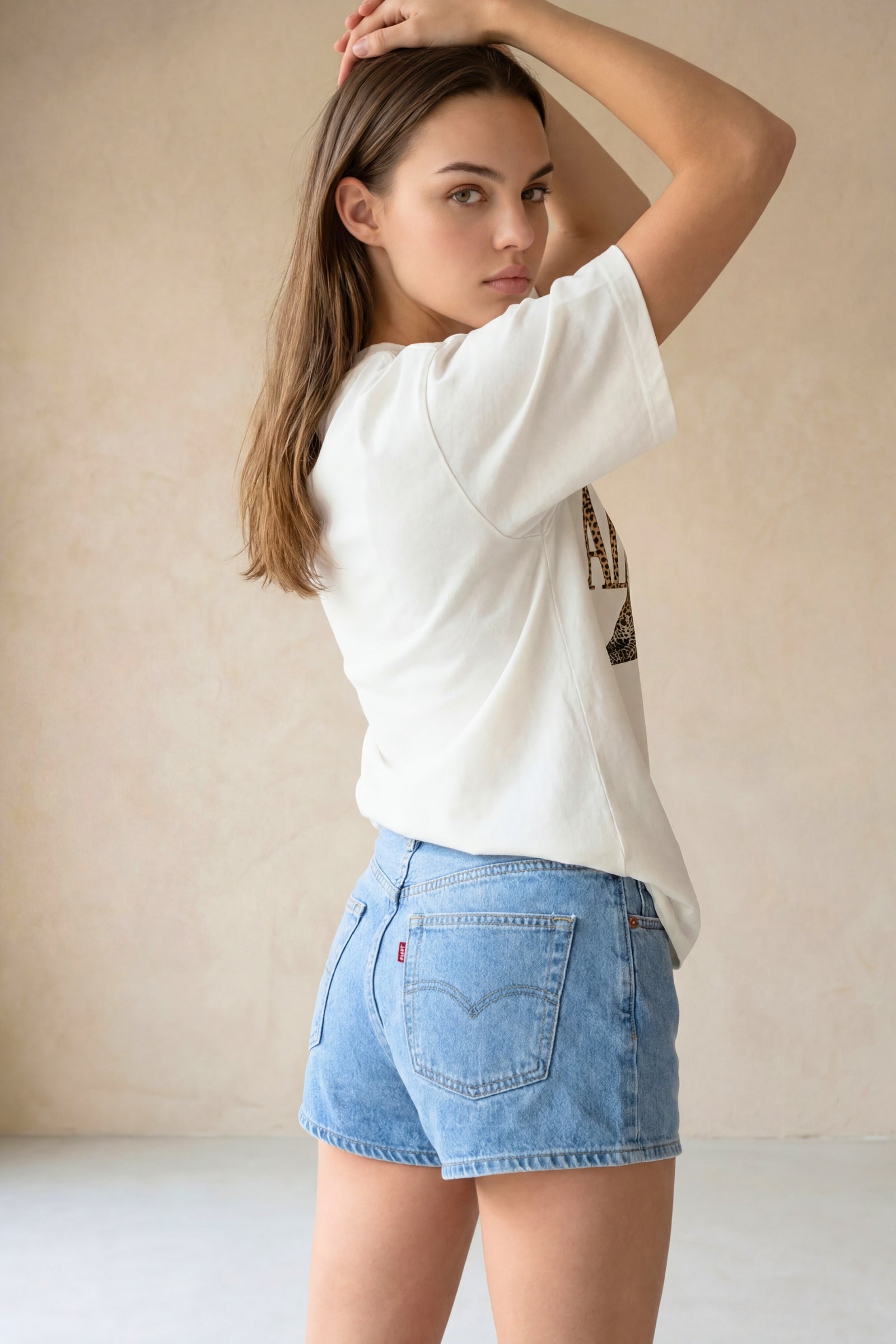 AMOUR SAUVAGE OVERSIZED TEE