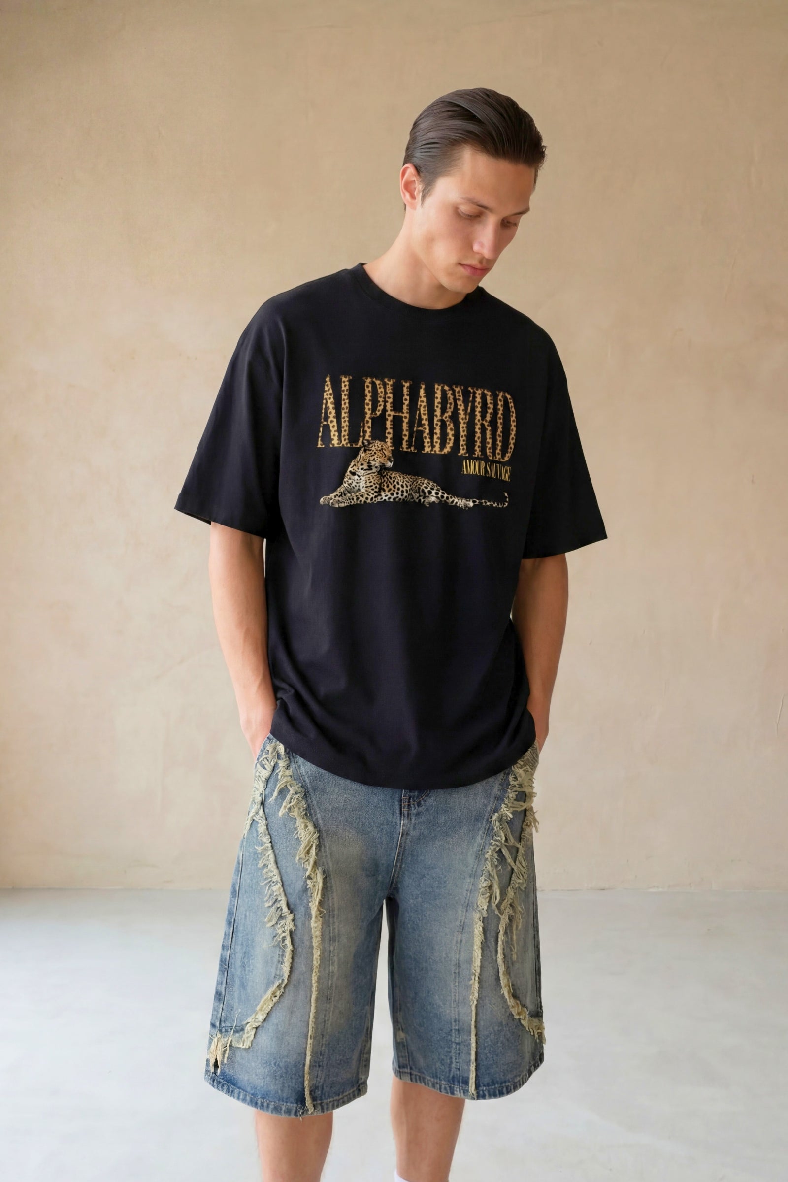 AMOUR SAUVAGE OVERSIZED TEE