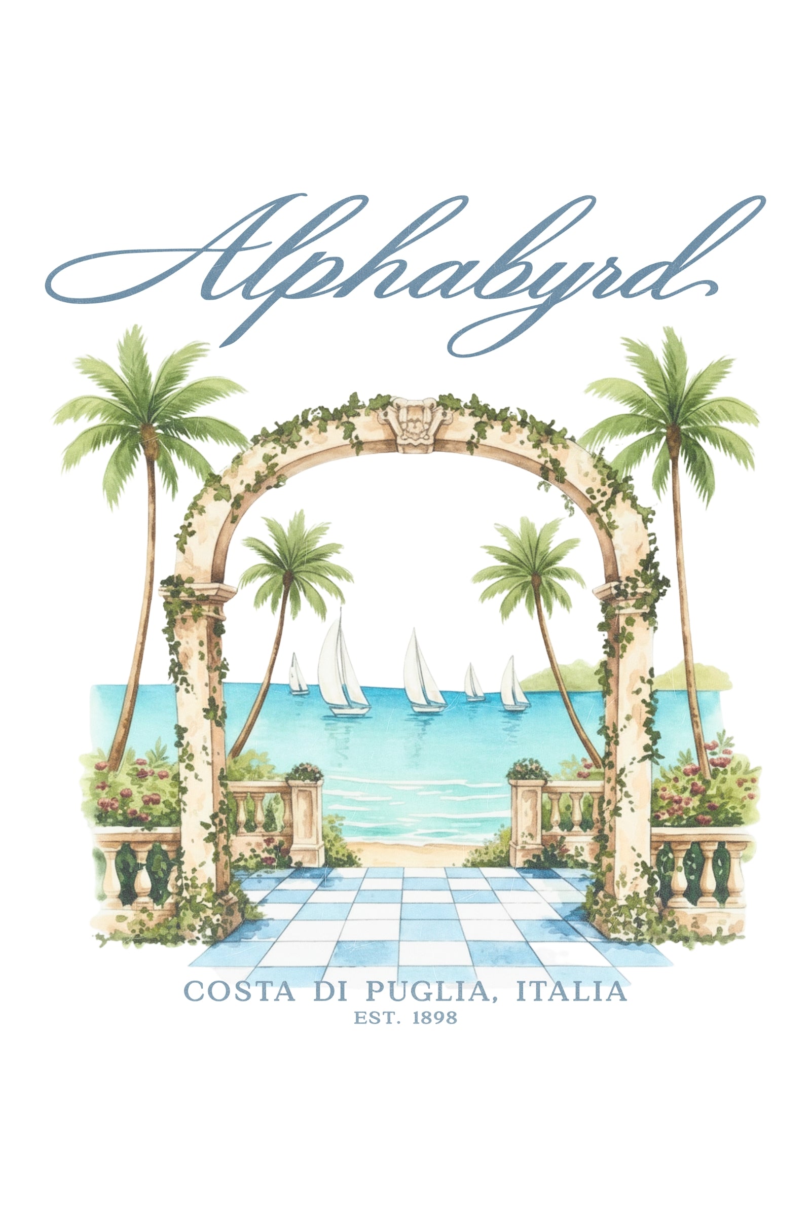 COSTA DI PUGLIA OVERSIZED TEE