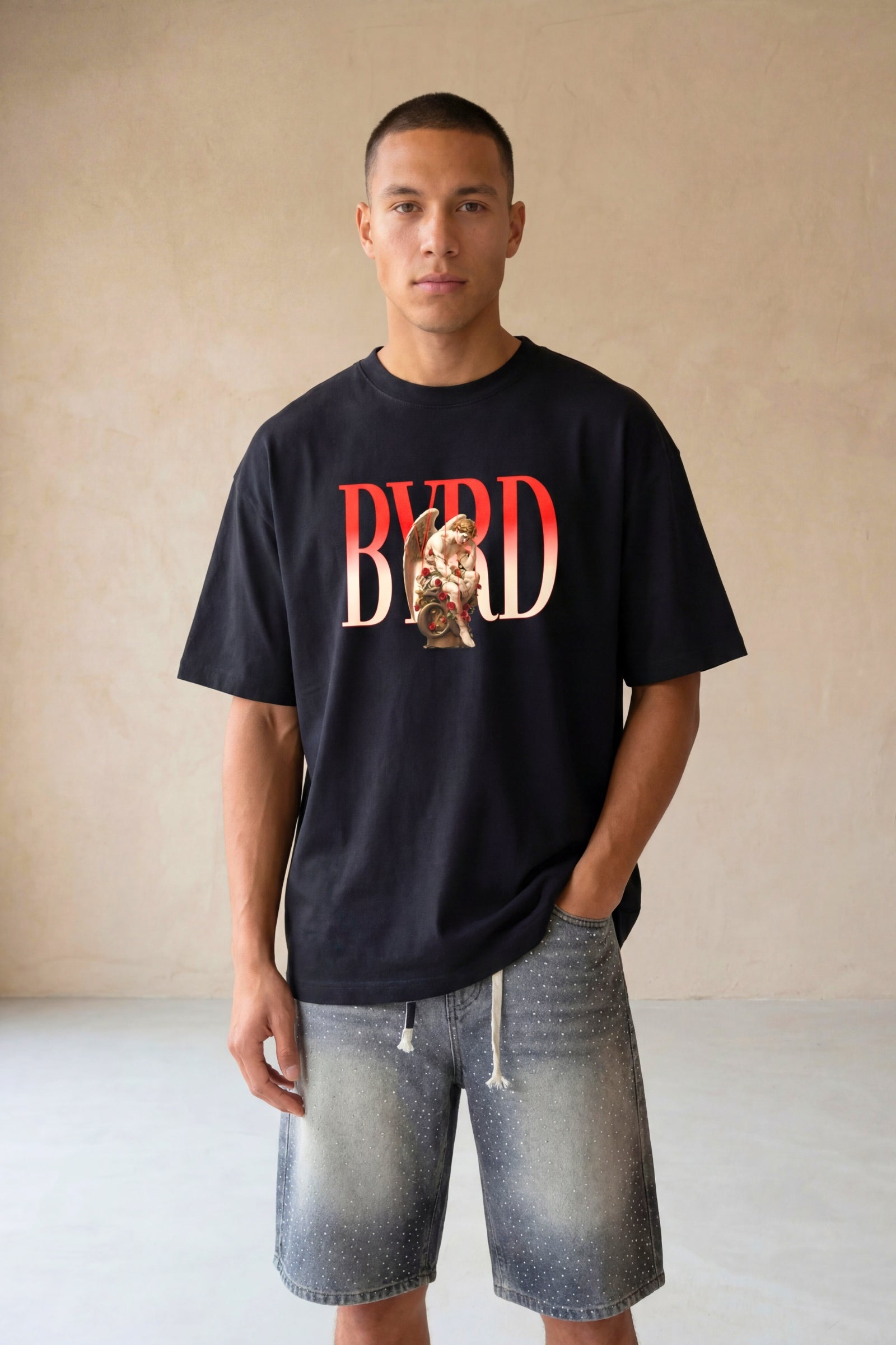 ANGEL CODE OVERSIZED TEE
