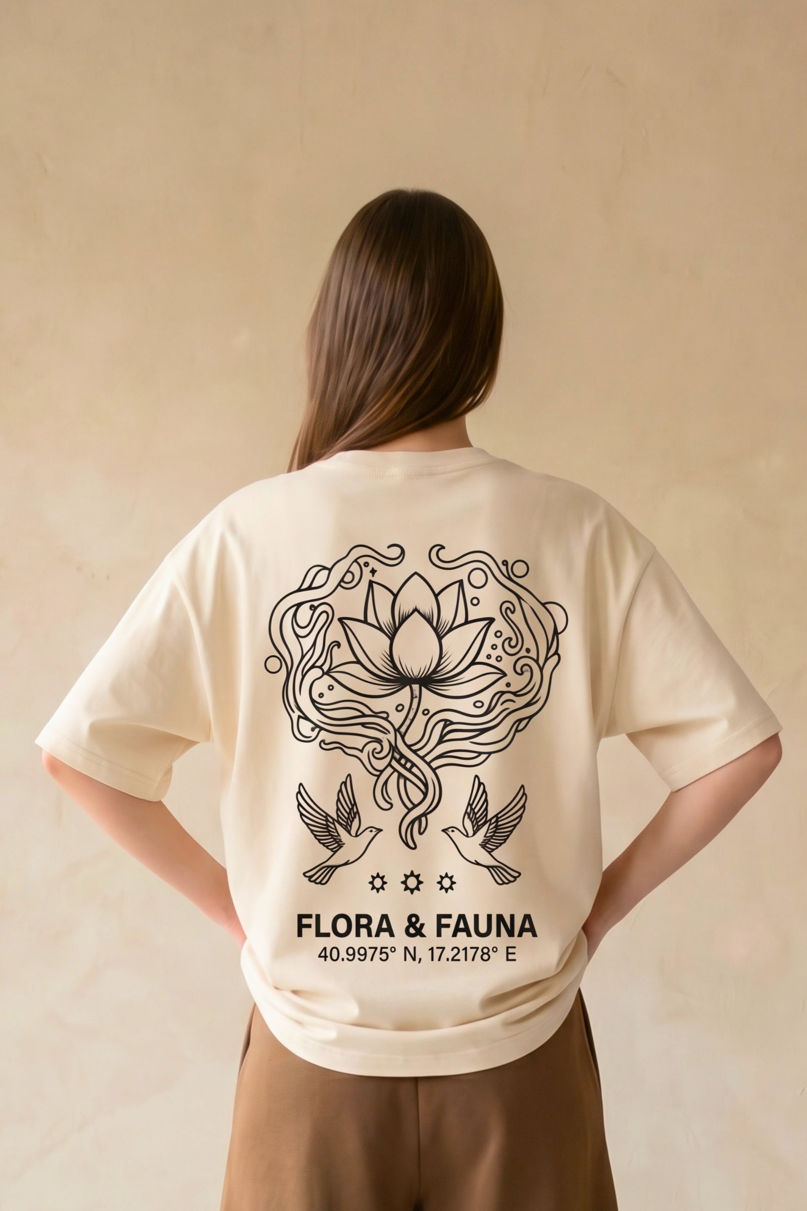 FLORA & FAUNA OVERSIZED TEE