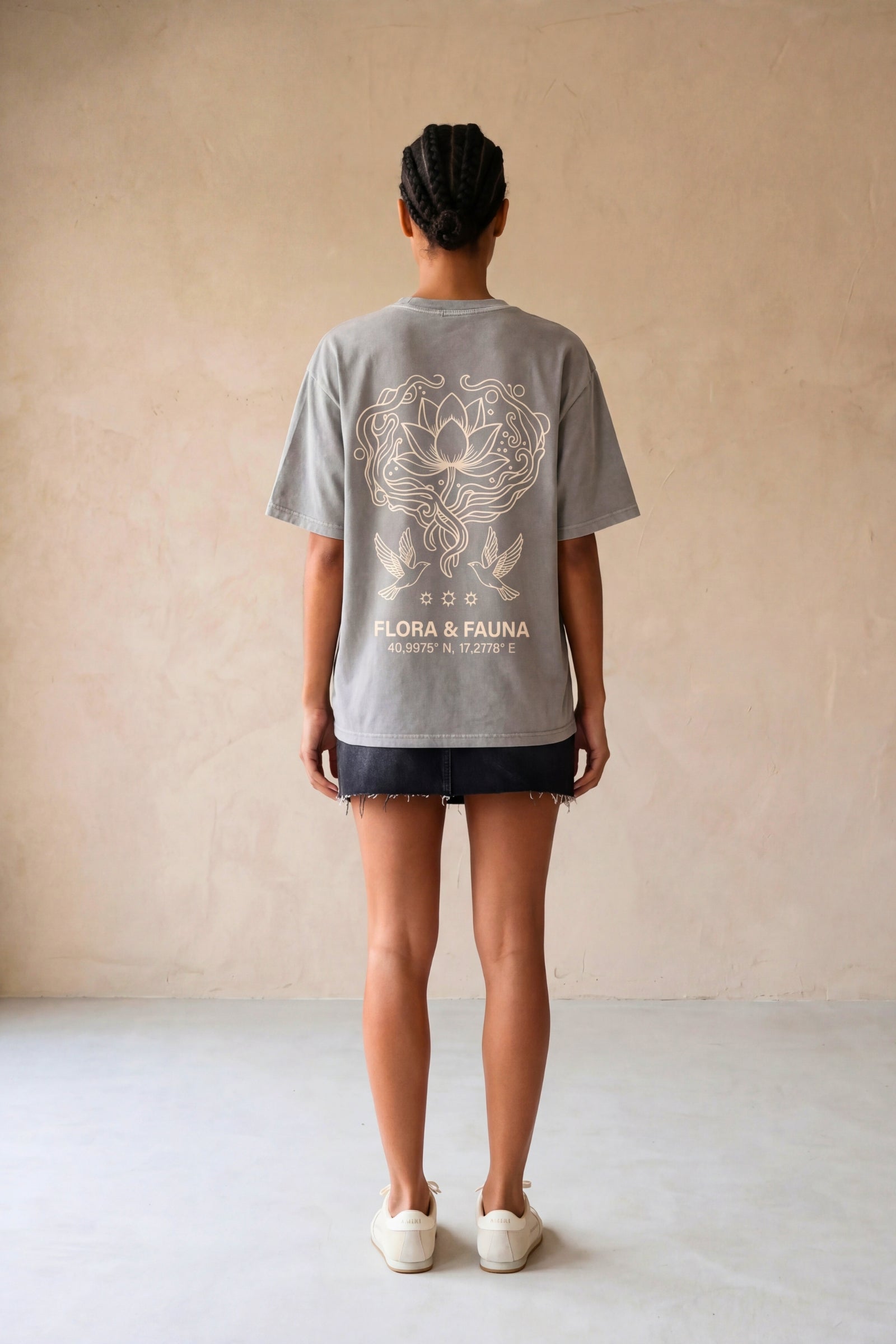 FLORA & FAUNA OVERSIZED TEE