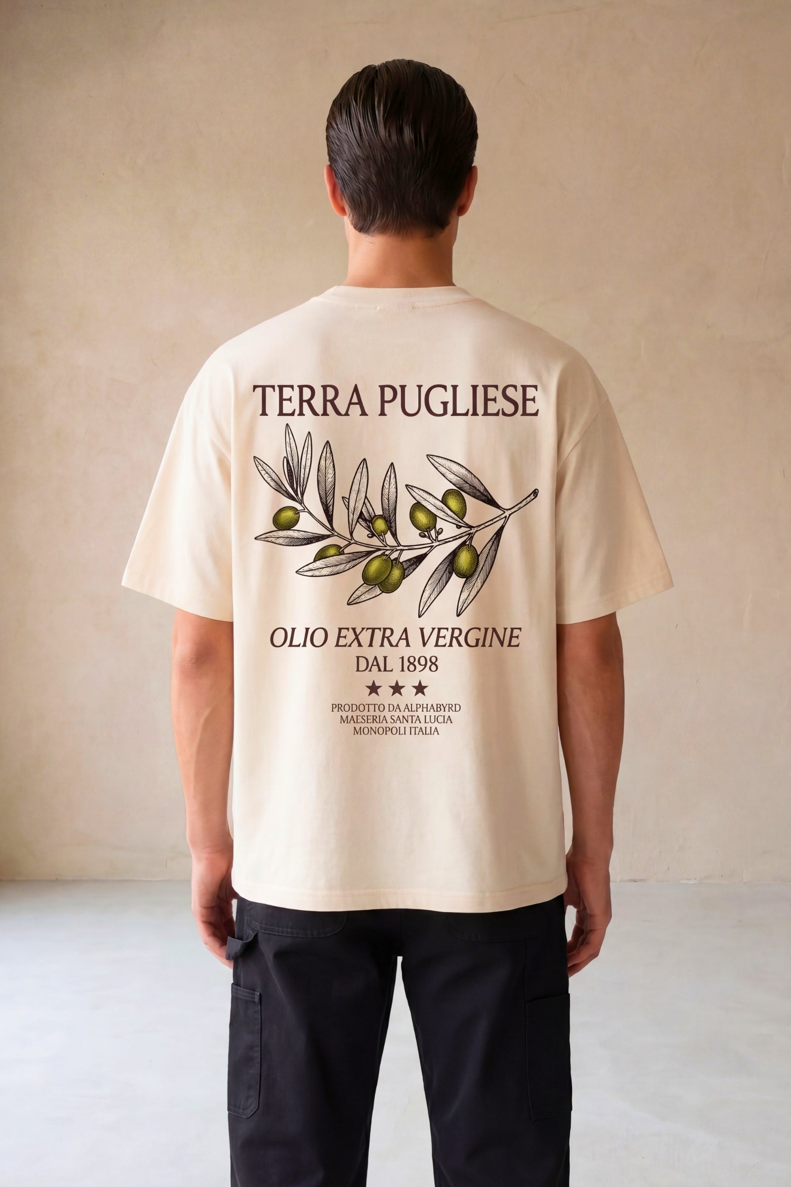 TERRA PUGLIESE OVERSIZED TEE