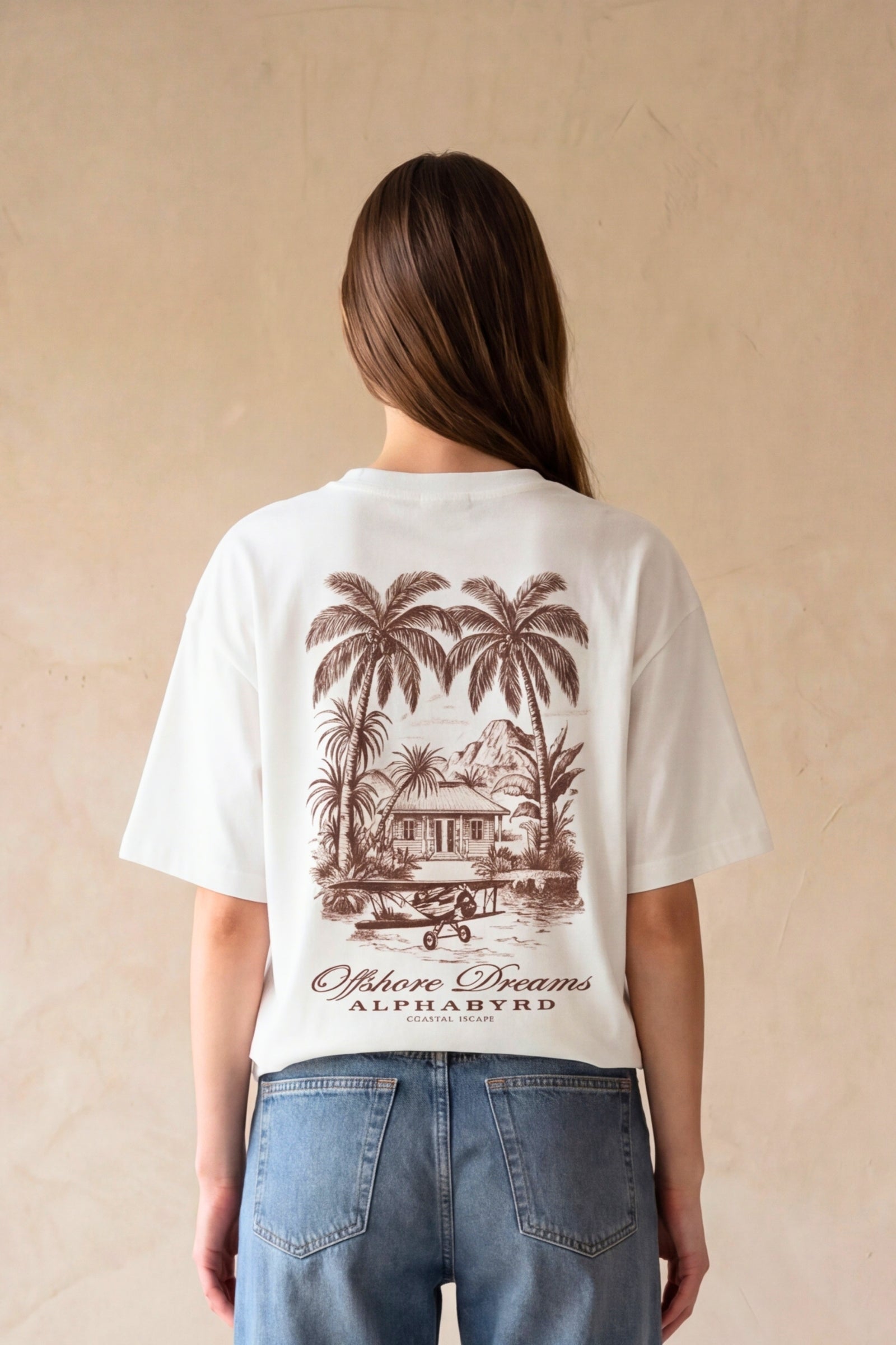 OFFSHORE DREAMS OVERSIZED TEE