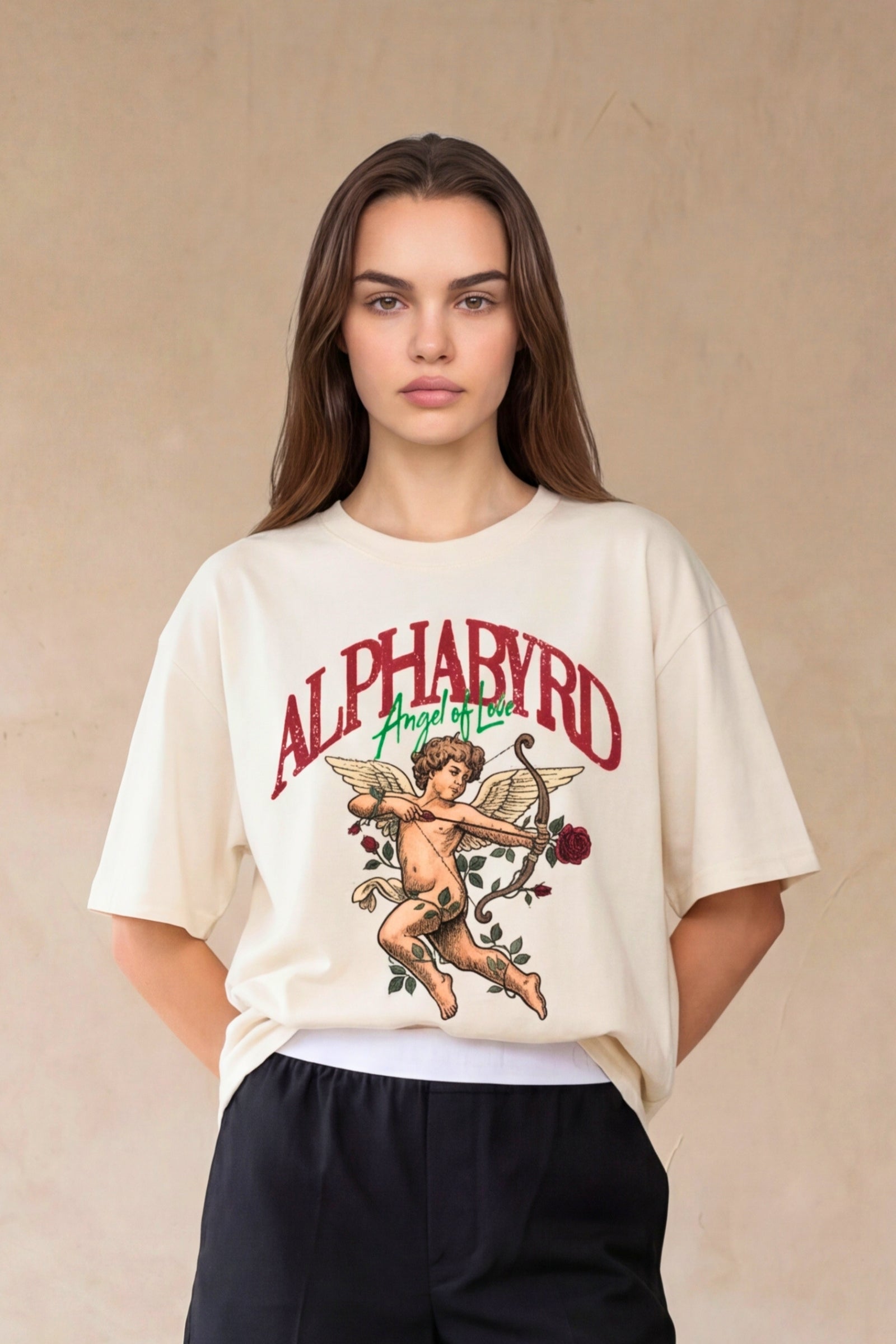 ANGEL OF LOVE OVERSIZED TEE