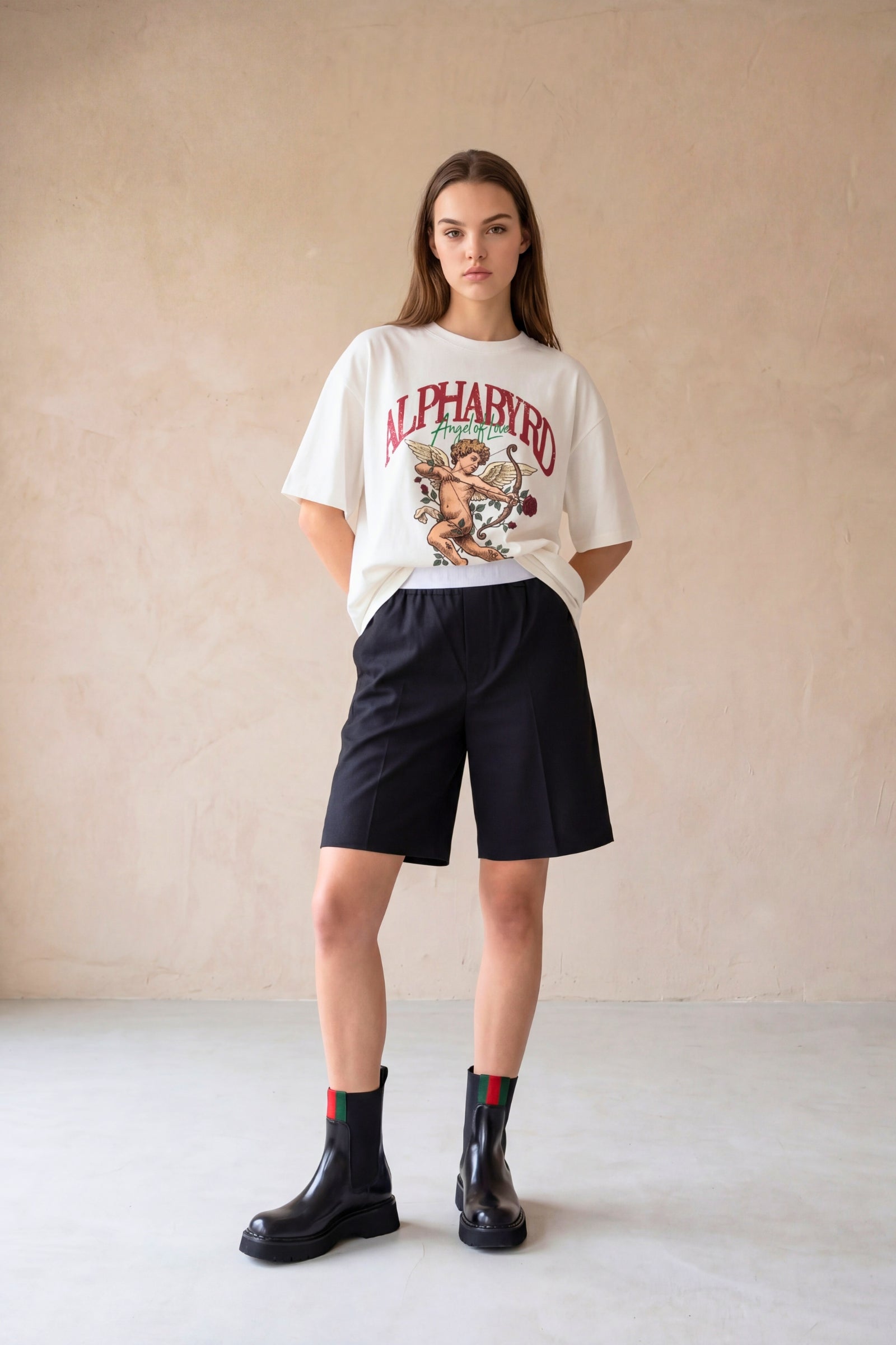 ANGEL OF LOVE OVERSIZED TEE