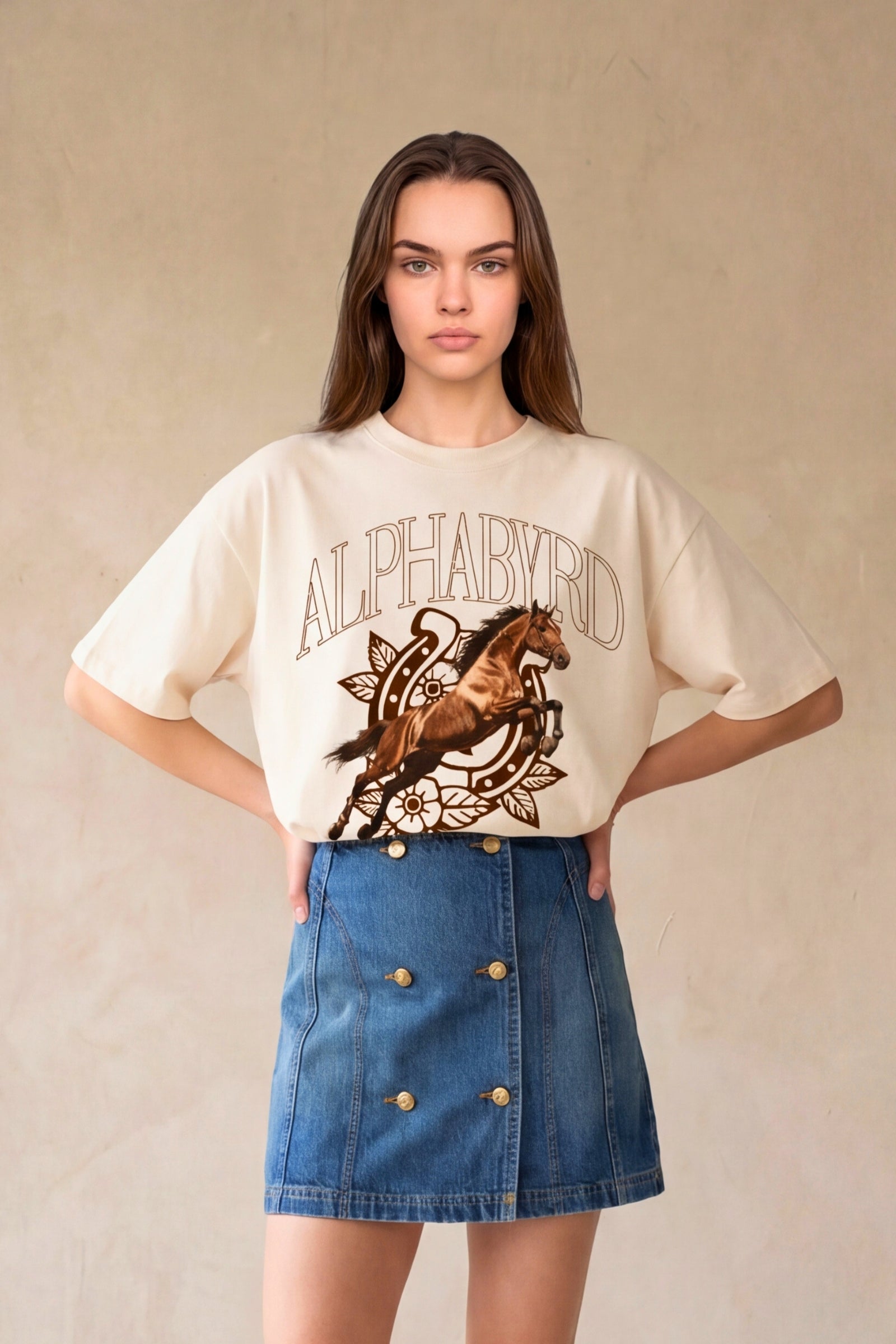 IRON STALLION OVERSIZED TEE