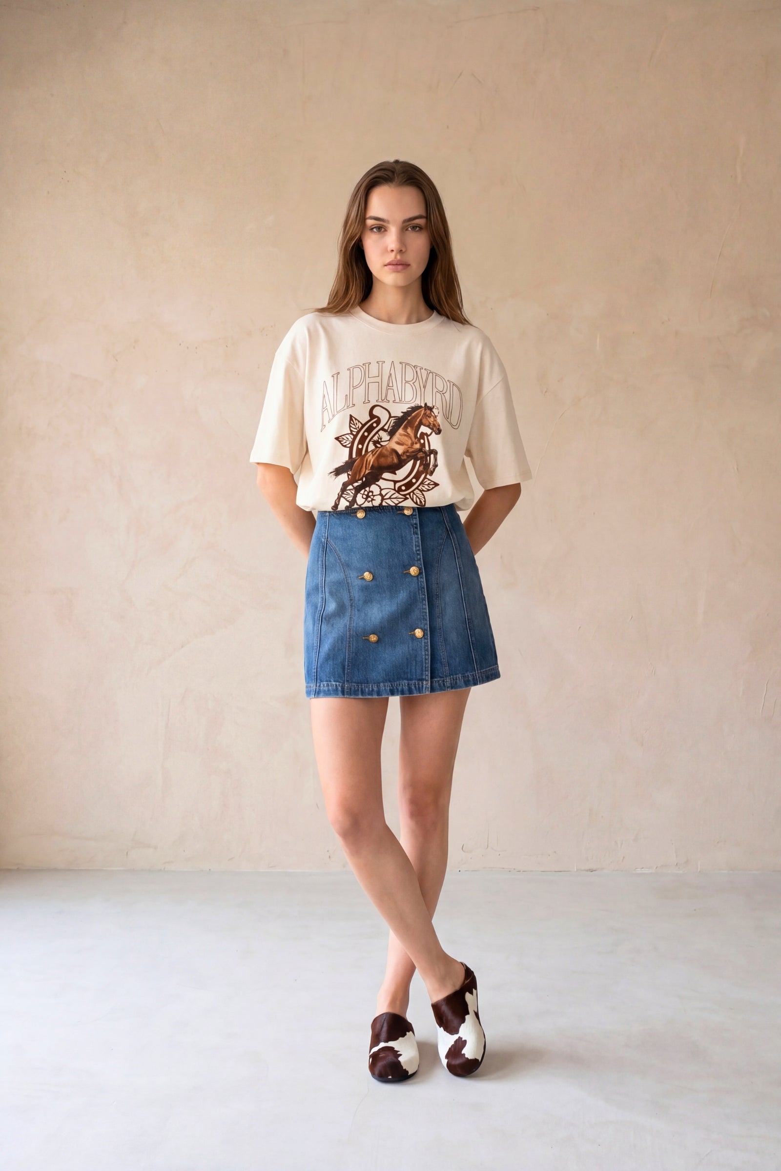 IRON STALLION OVERSIZED TEE