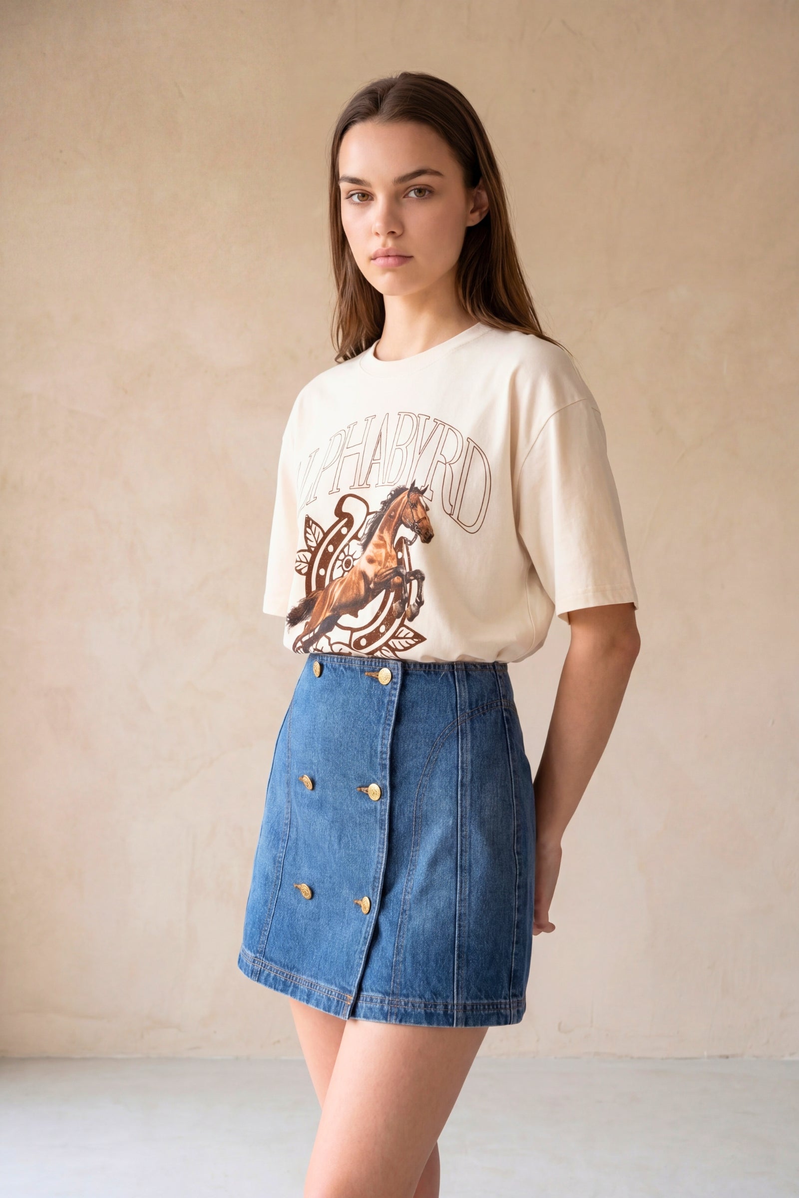 IRON STALLION OVERSIZED TEE