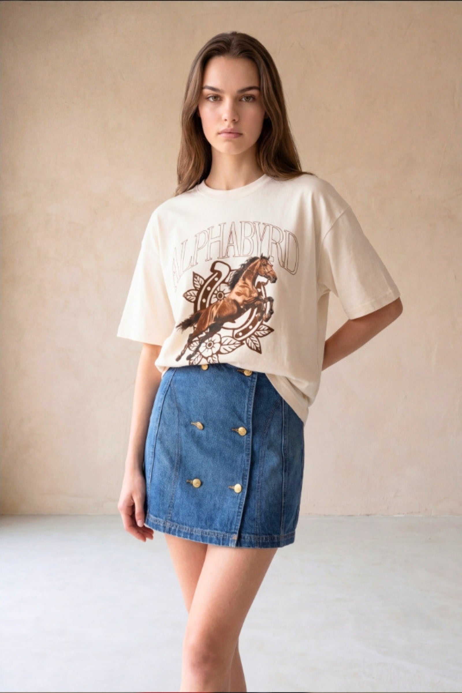 IRON STALLION OVERSIZED TEE