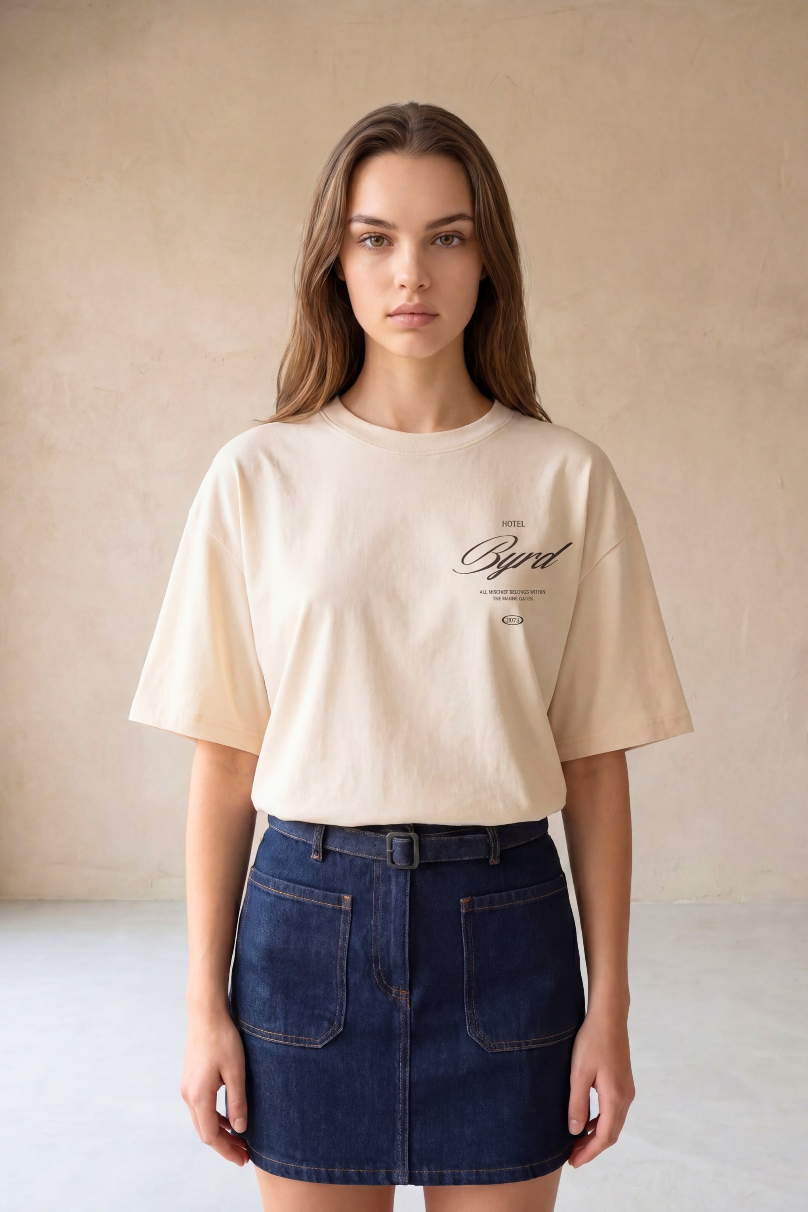 HOTEL BYRD OVERSIZED TEE