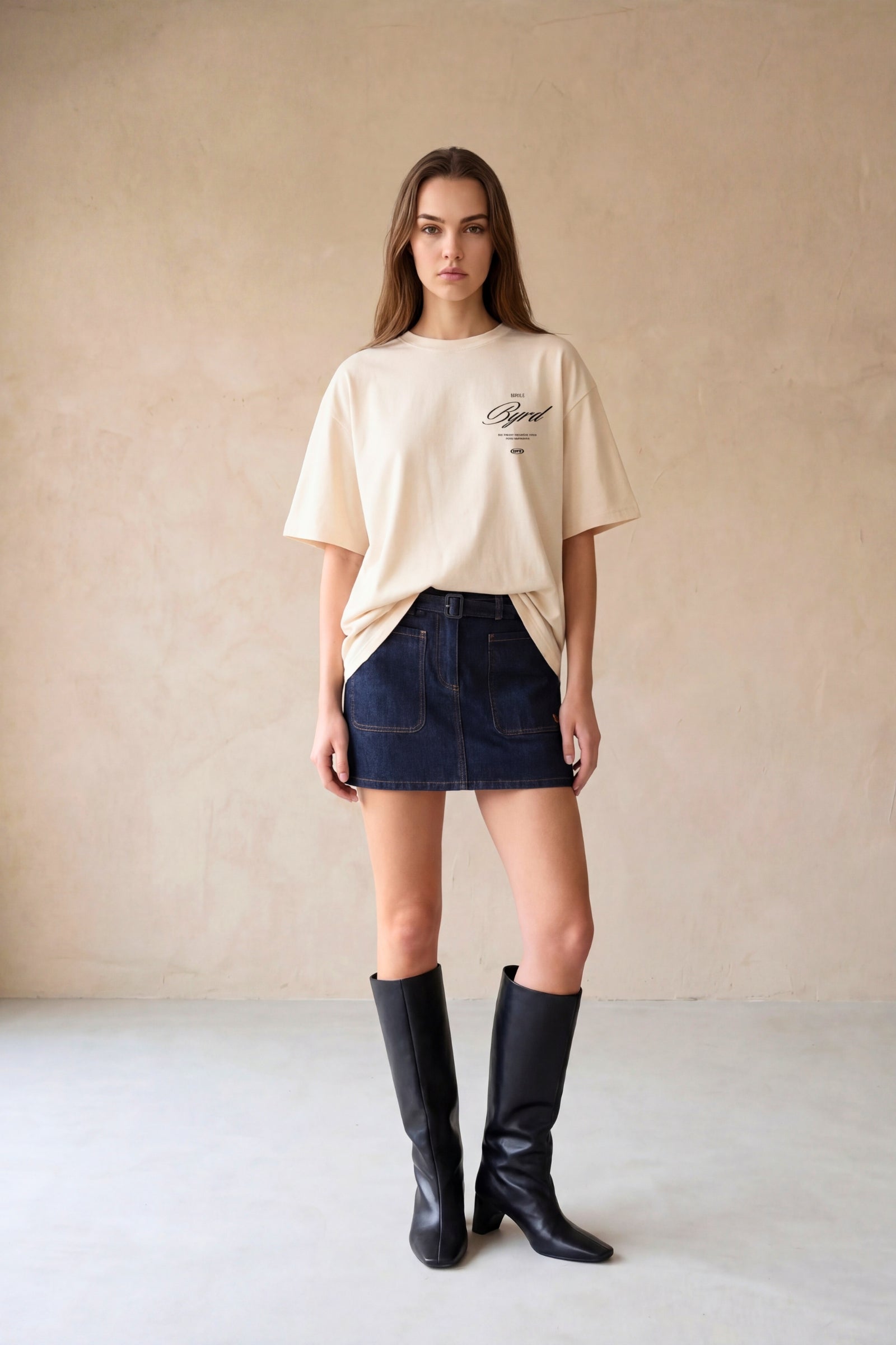 HOTEL BYRD OVERSIZED TEE