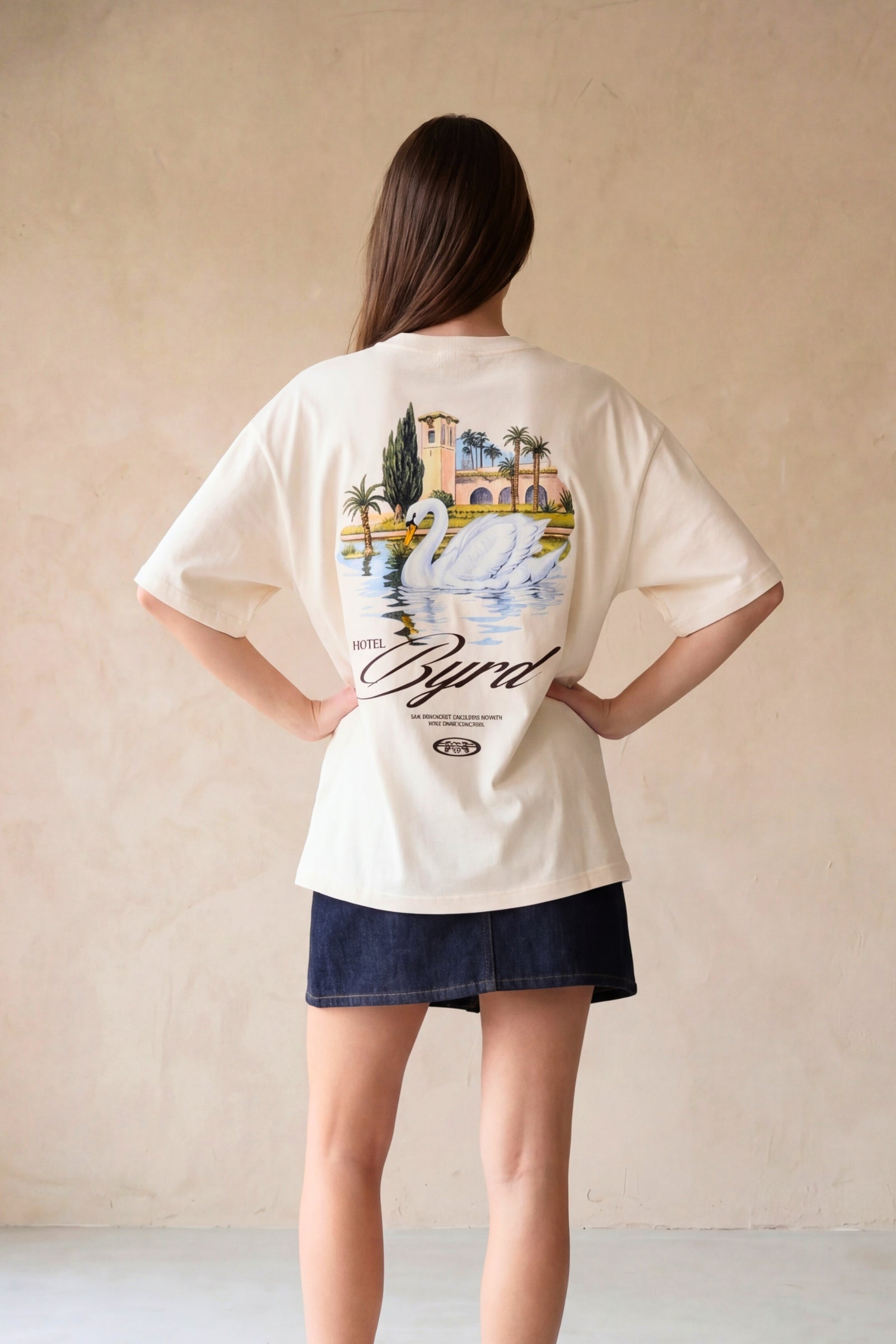 HOTEL BYRD OVERSIZED TEE
