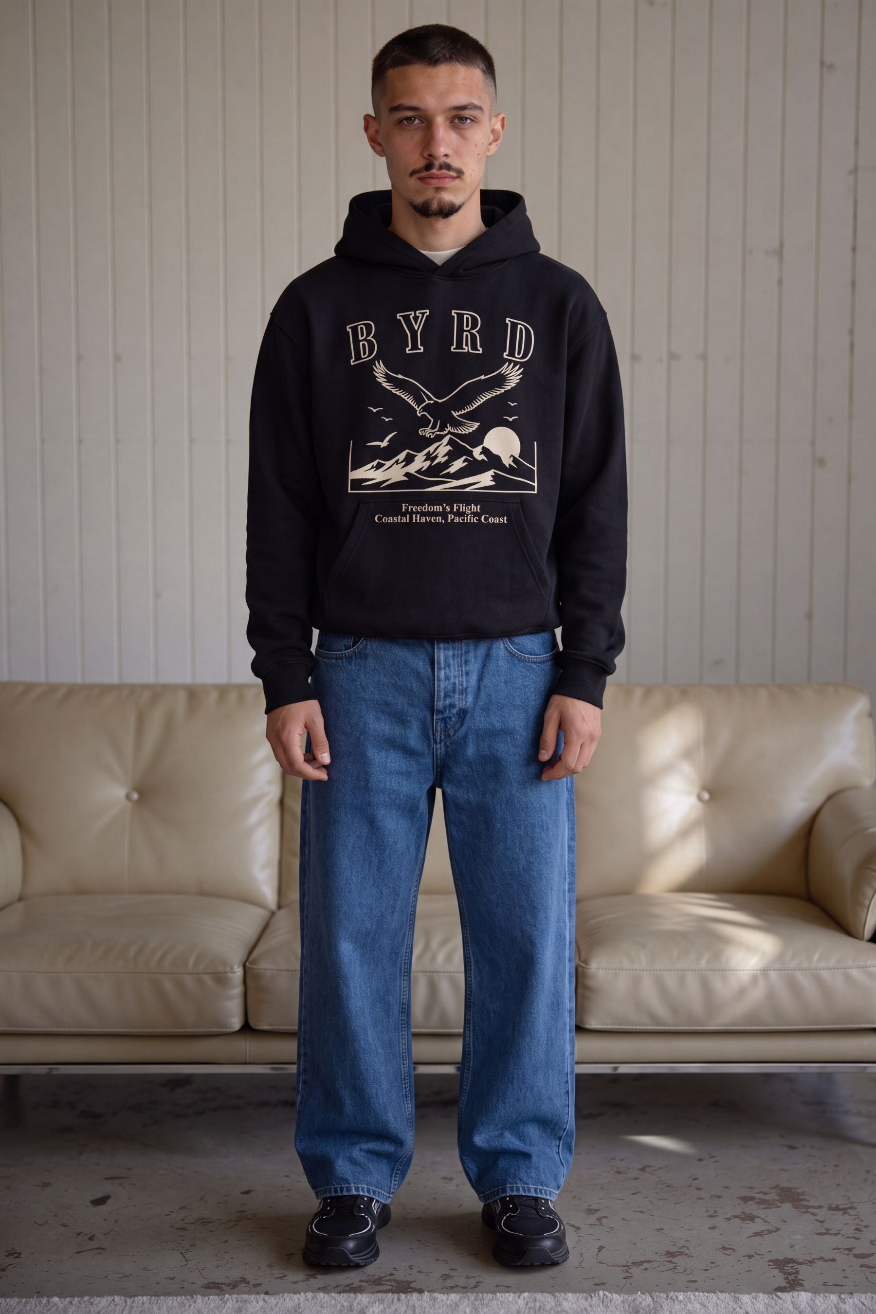 AlphaByrd Freedom's Flight Oversize Hoodie
