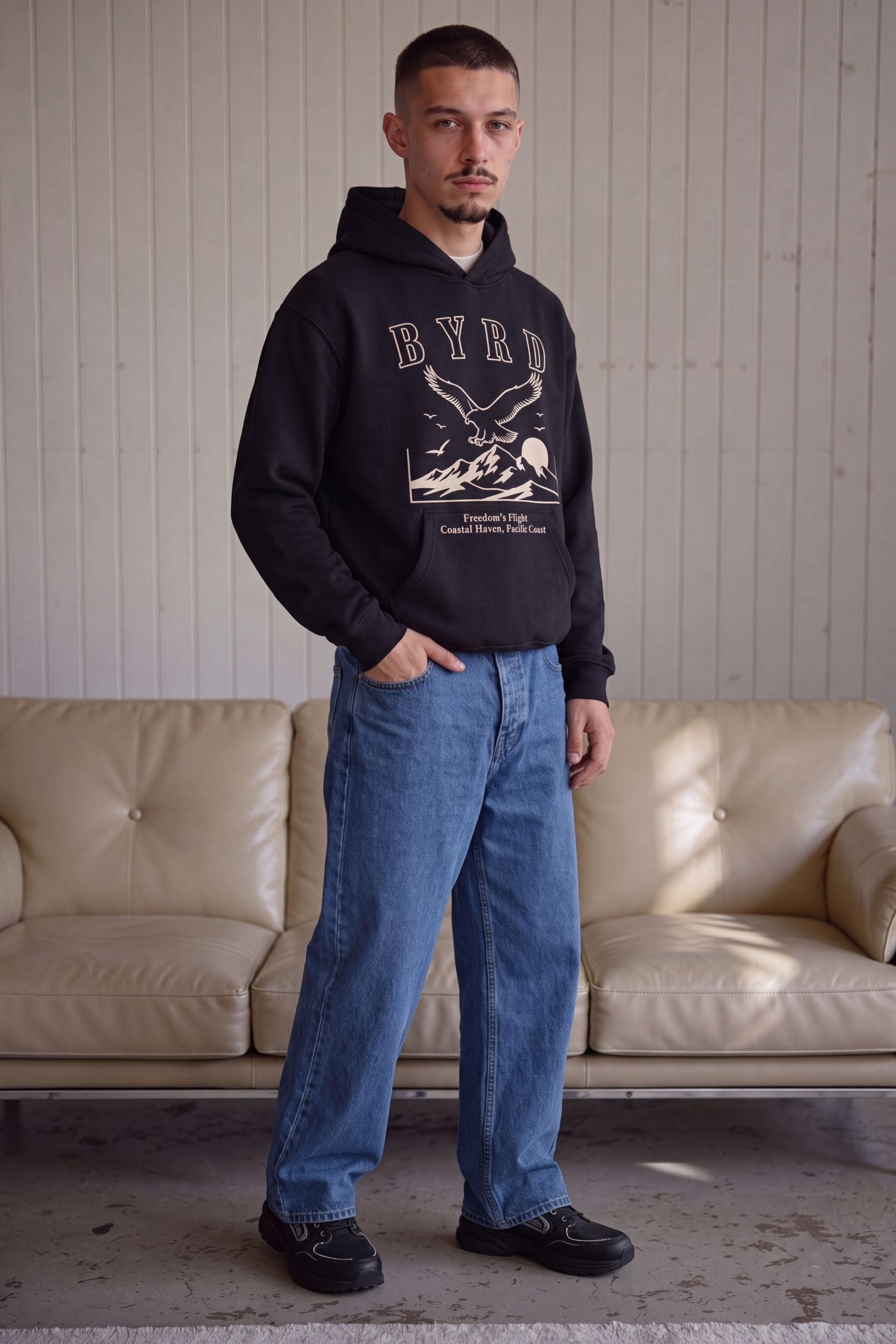 AlphaByrd Freedom's Flight Oversize Hoodie