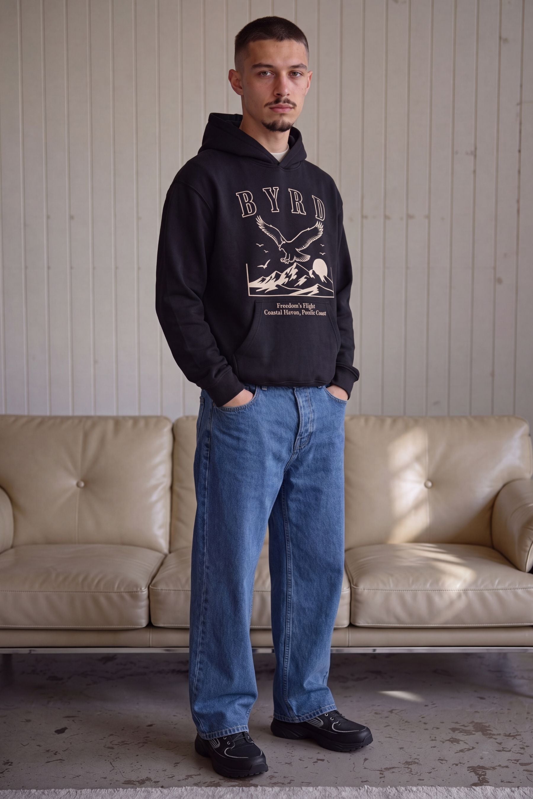 AlphaByrd Freedom's Flight Oversize Hoodie