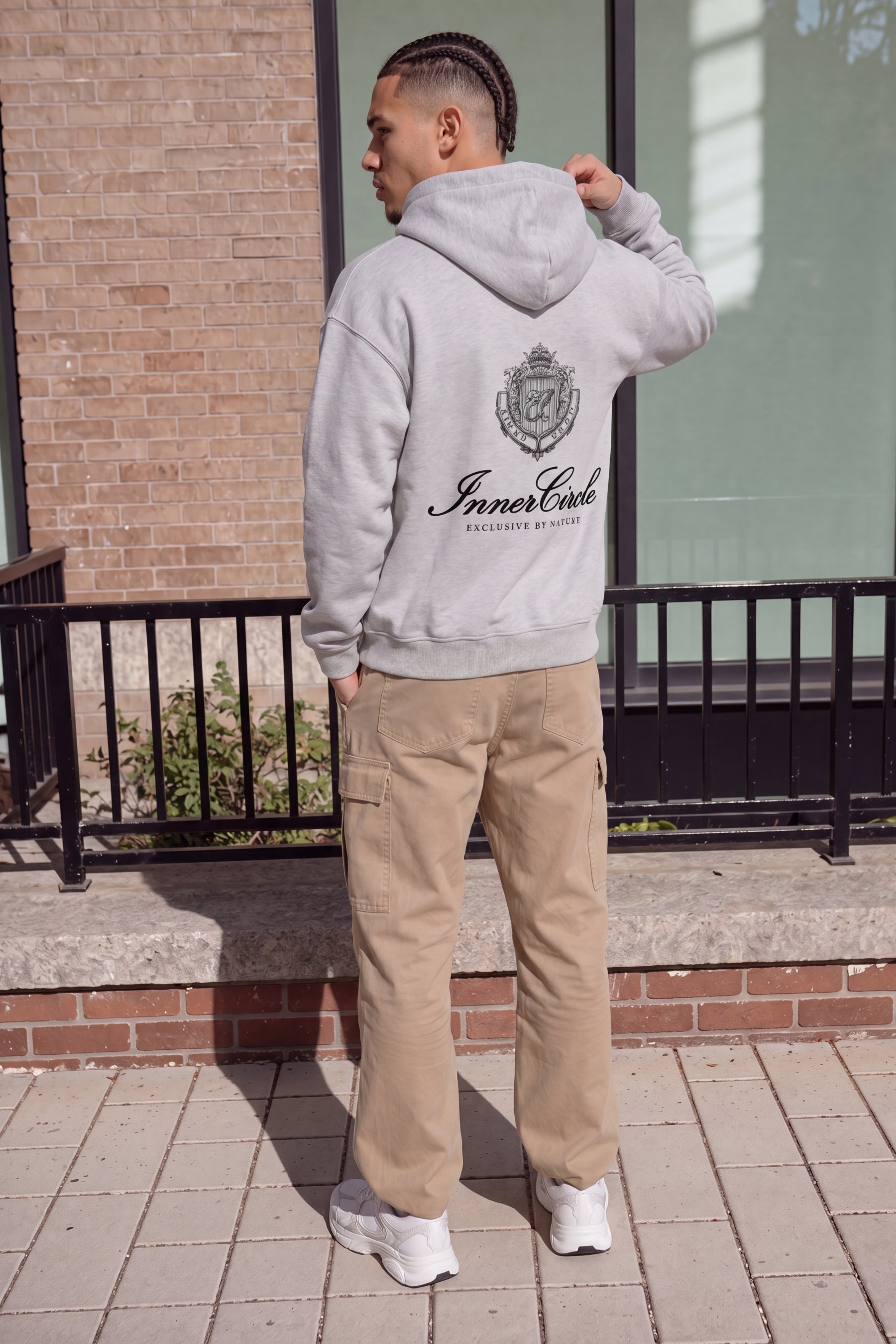AlphaByrd InnerCircle Oversize Zip Hoodie