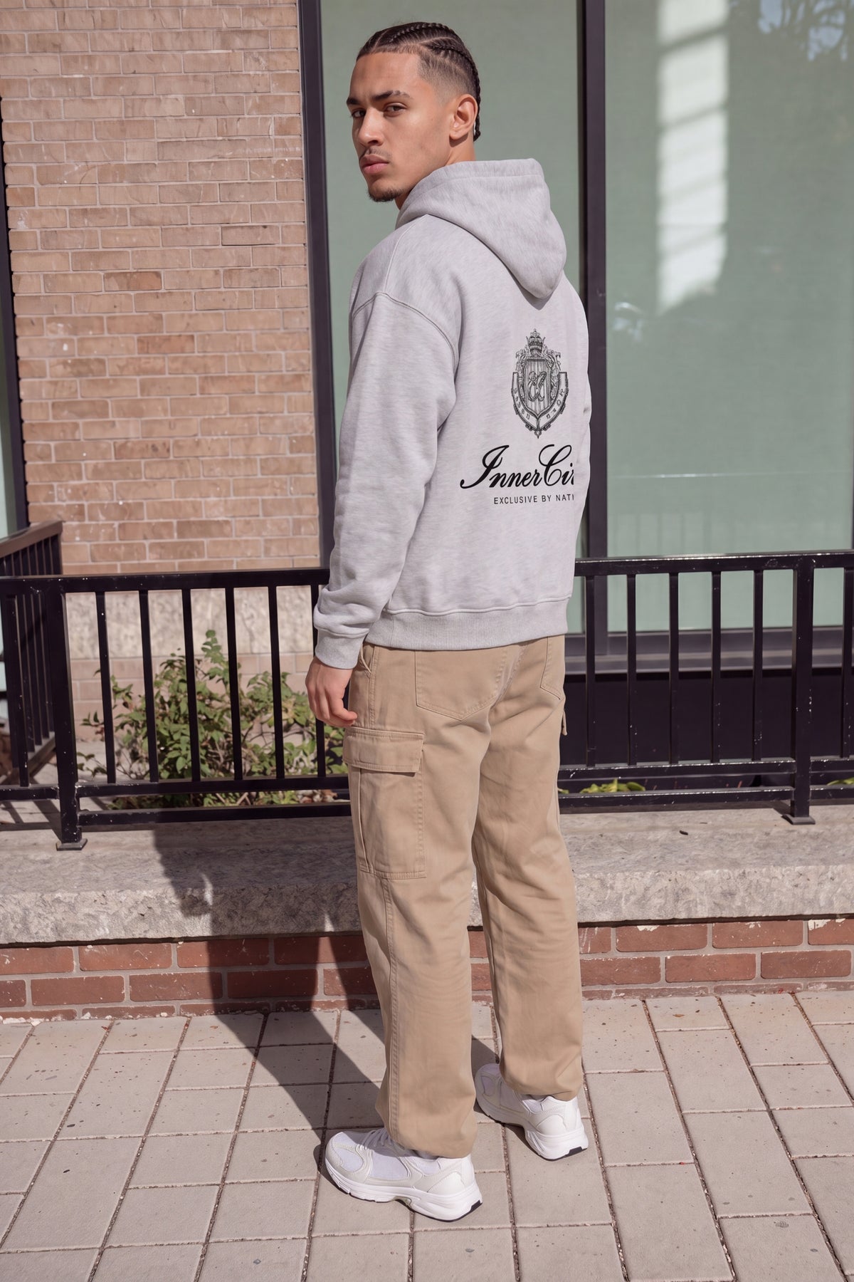 AlphaByrd InnerCircle Oversize Zip Hoodie