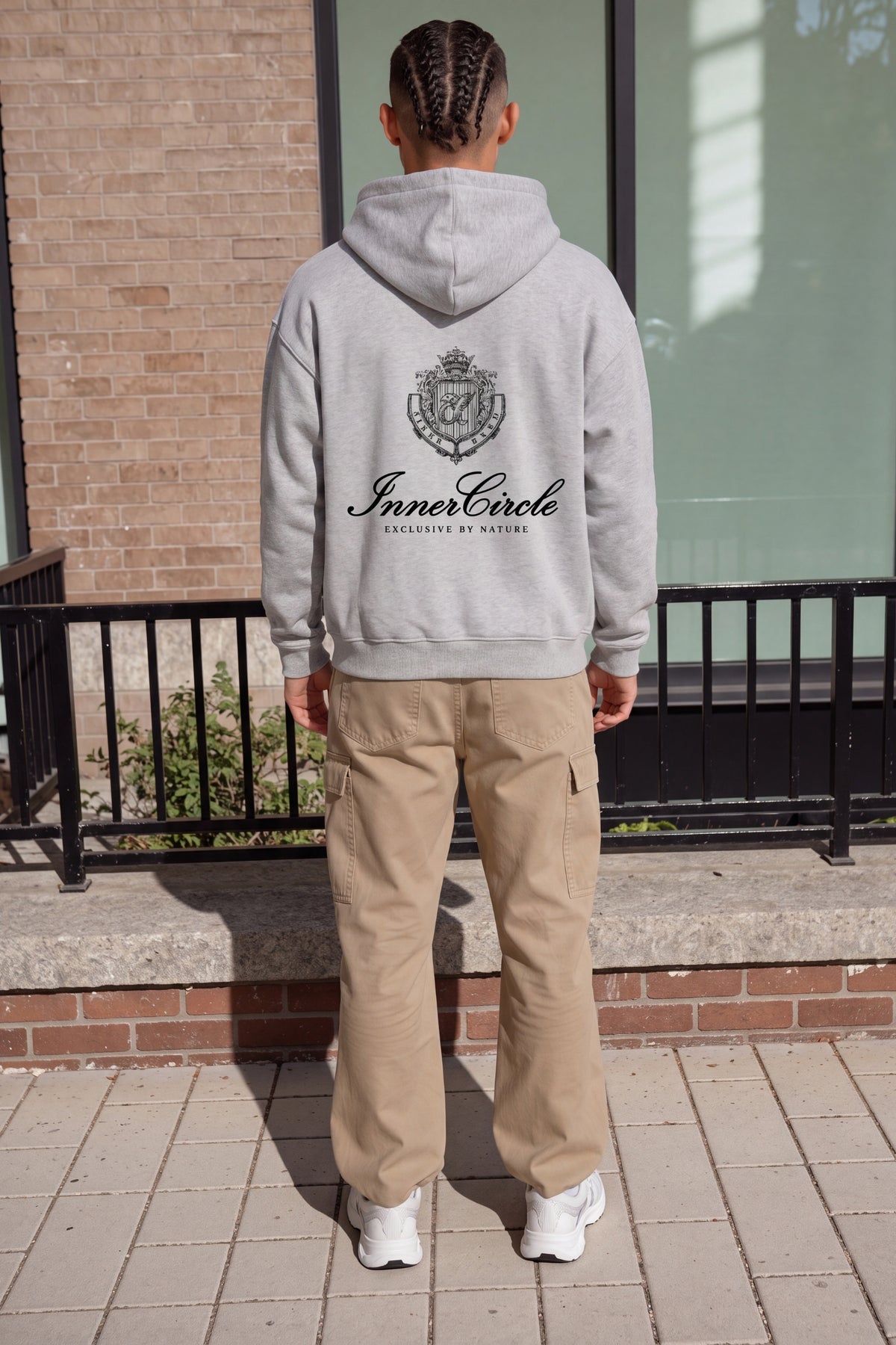 AlphaByrd InnerCircle Oversize Zip Hoodie