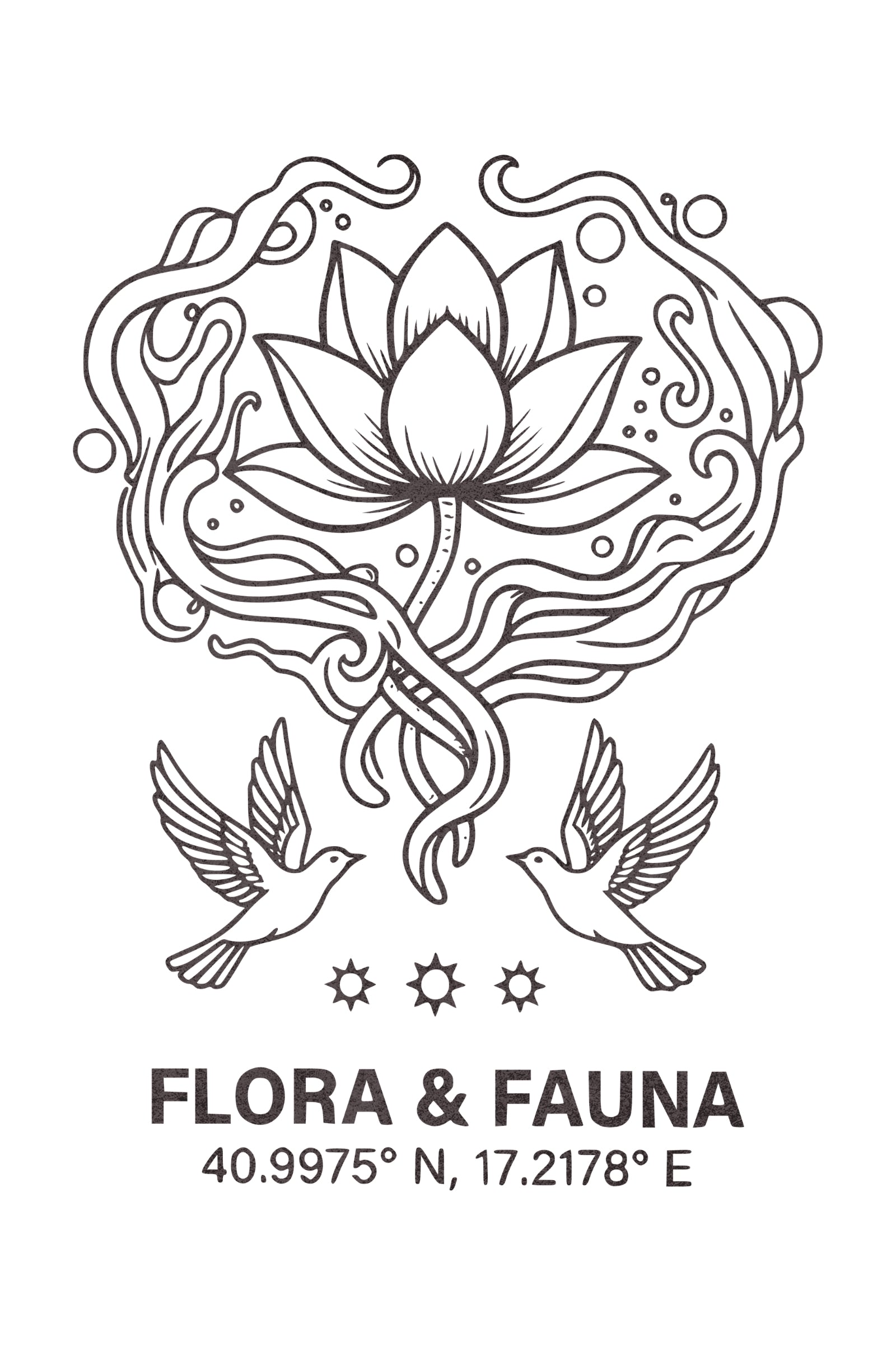 FLORA & FAUNA OVERSIZED TEE