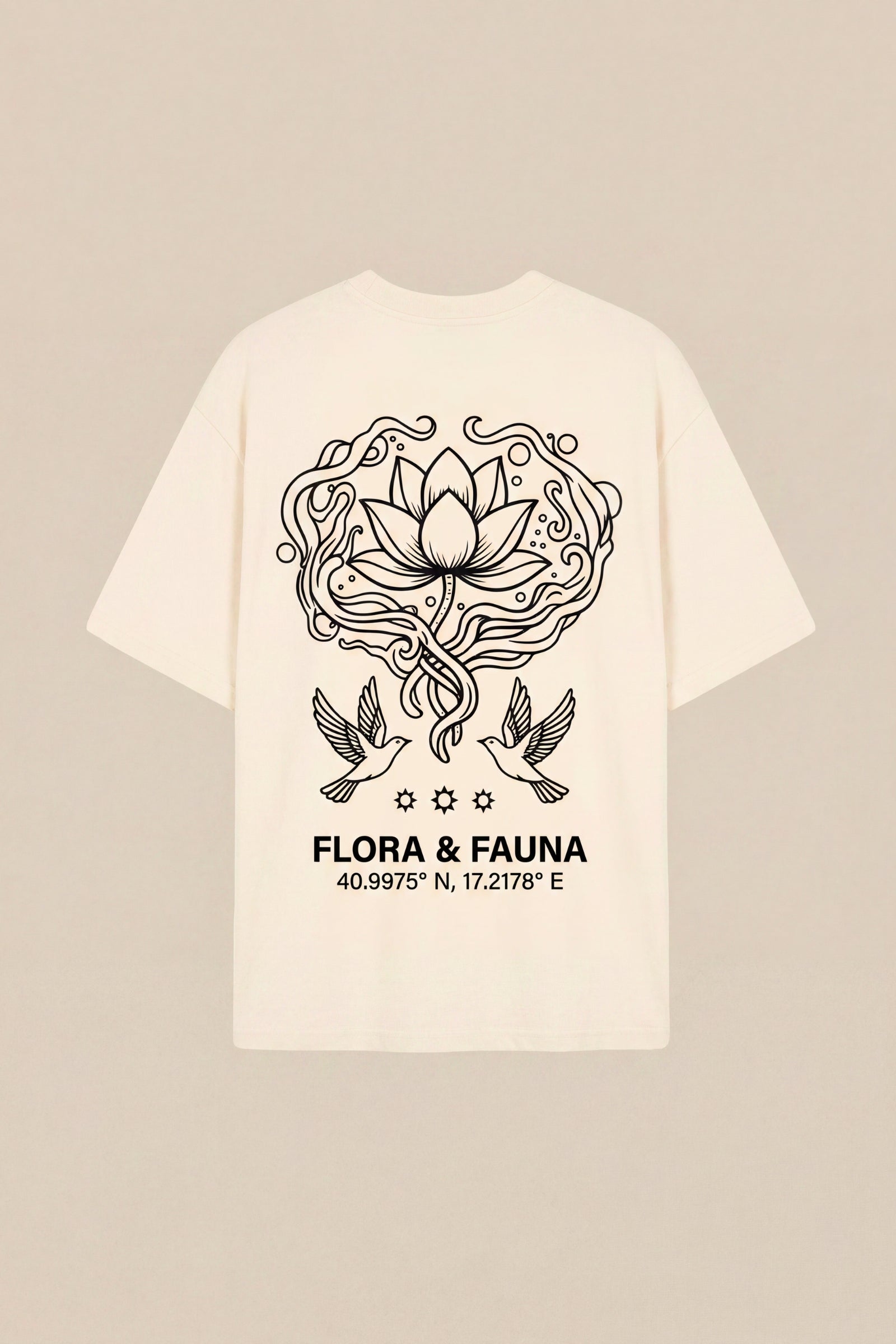 FLORA & FAUNA OVERSIZED TEE
