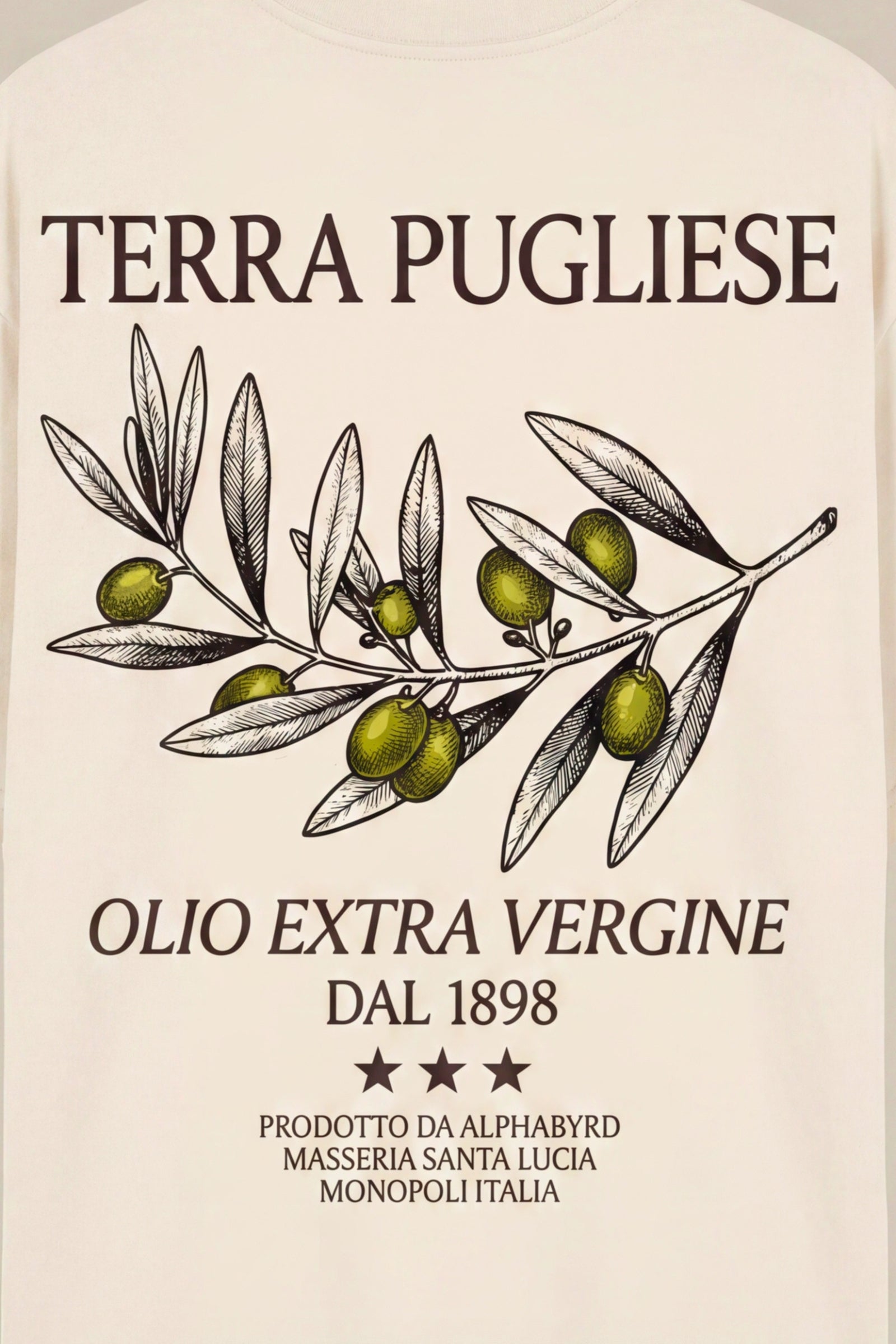 TERRA PUGLIESE OVERSIZED TEE