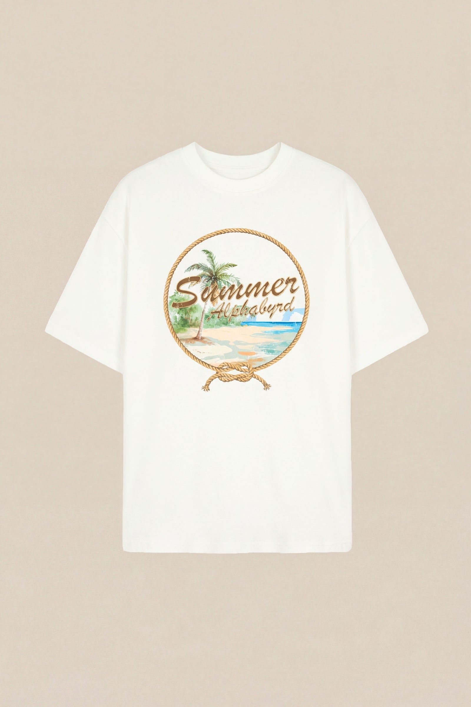 SUMMER ESCAPE OVERSIZED TEE