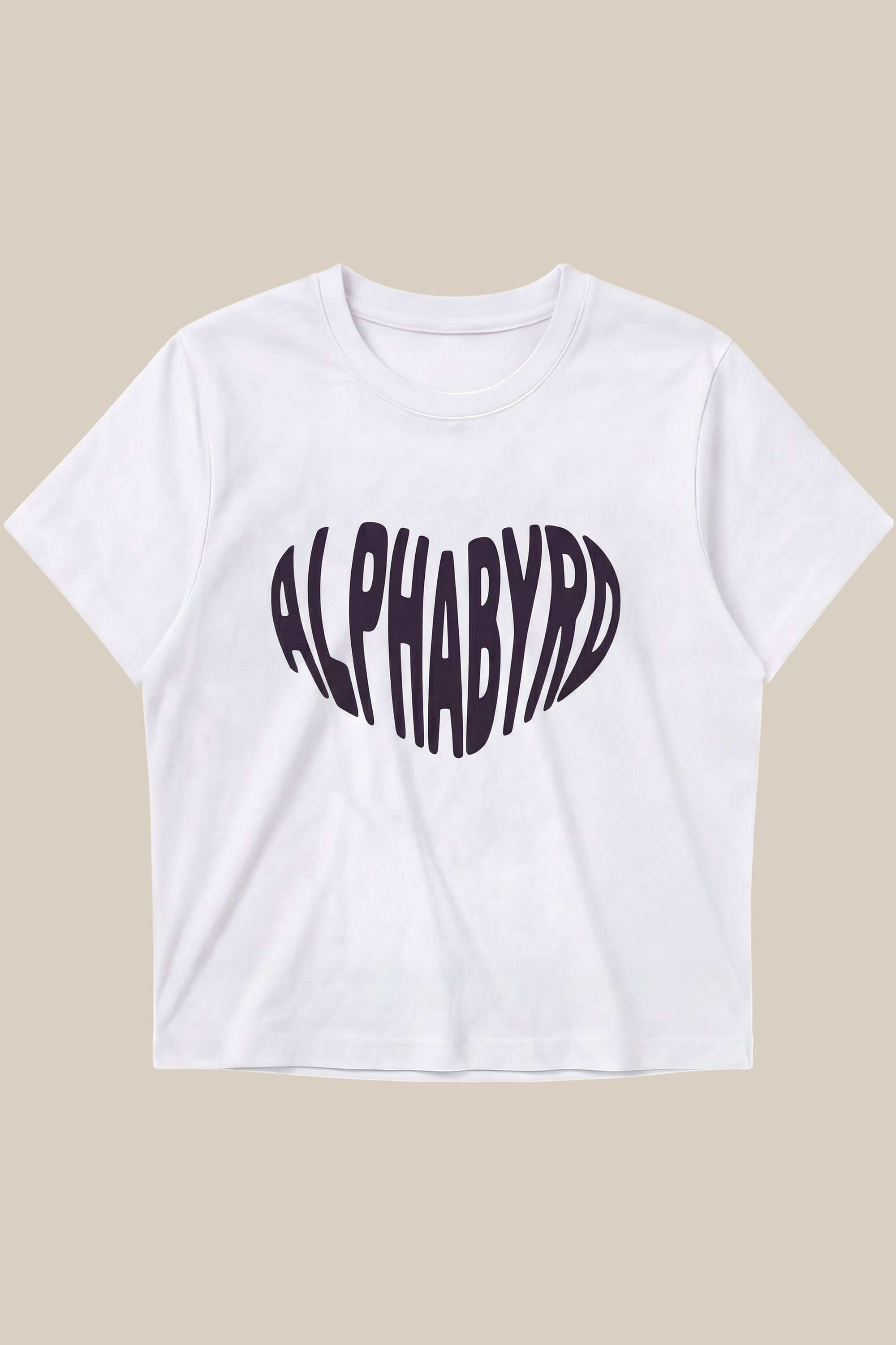 Warped Identity Cropped Tee