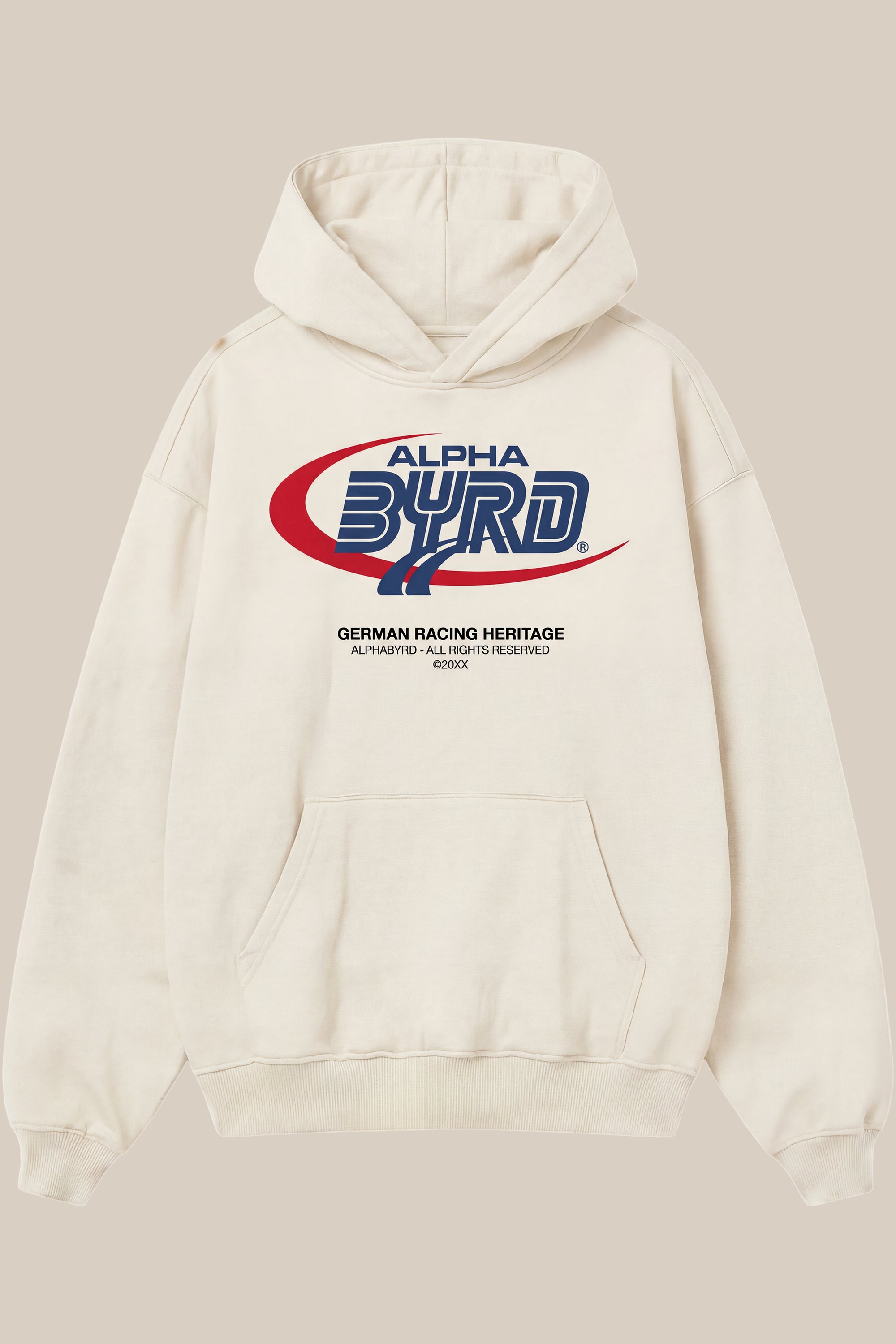 AlphaByrd Racing Heritage Oversized Hoodie