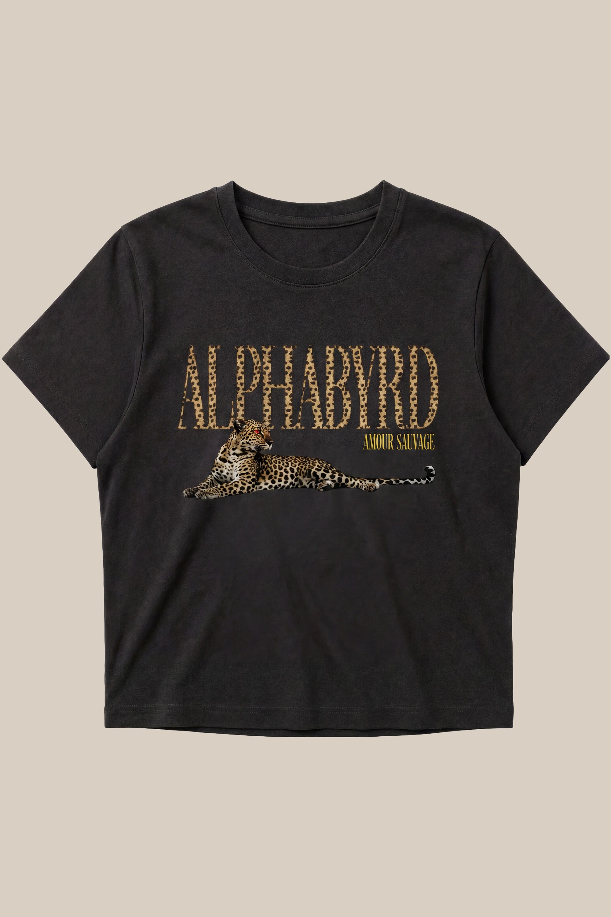 Amour Sauvage Cropped Tee
