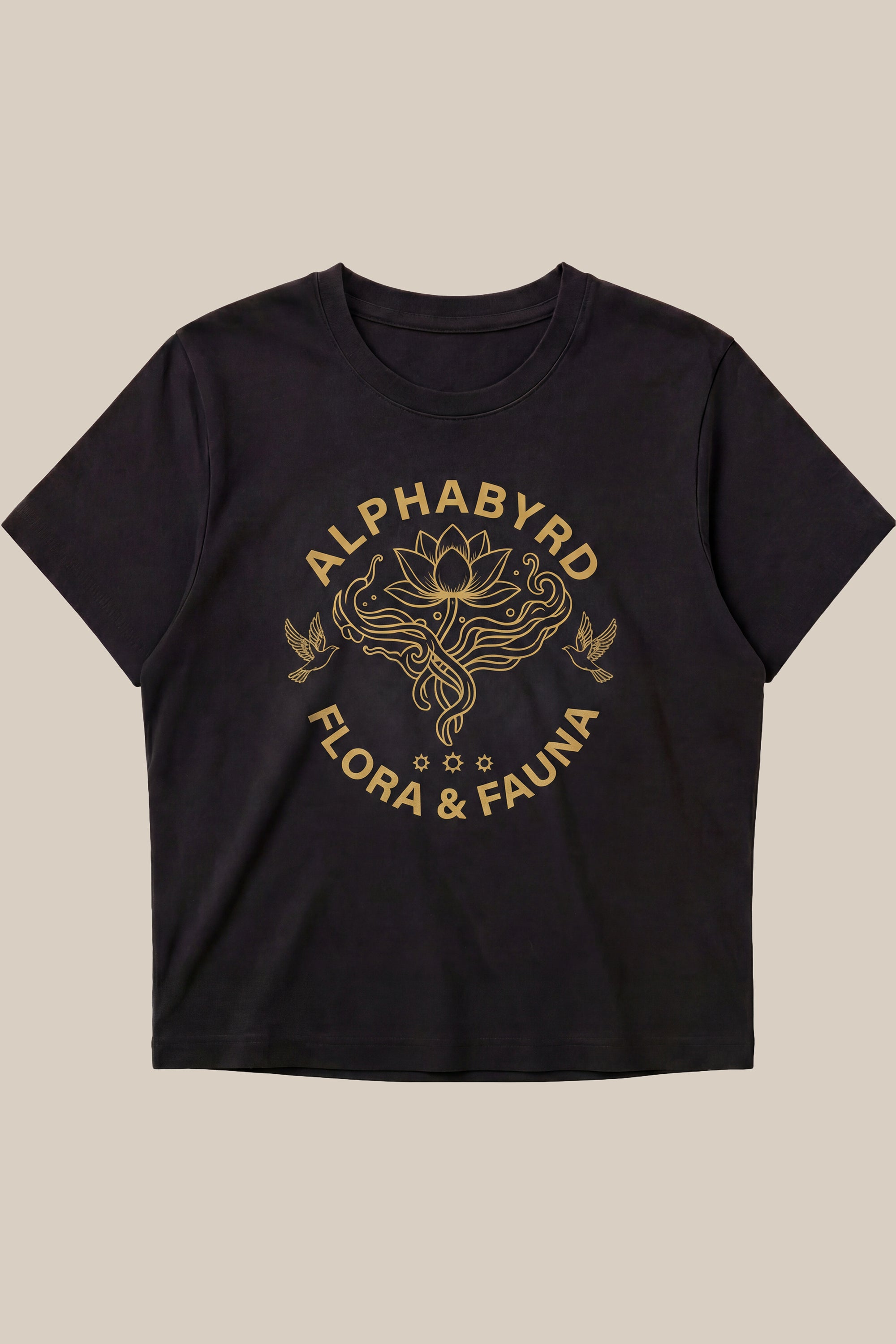 Flora & Fauna Cropped Tee