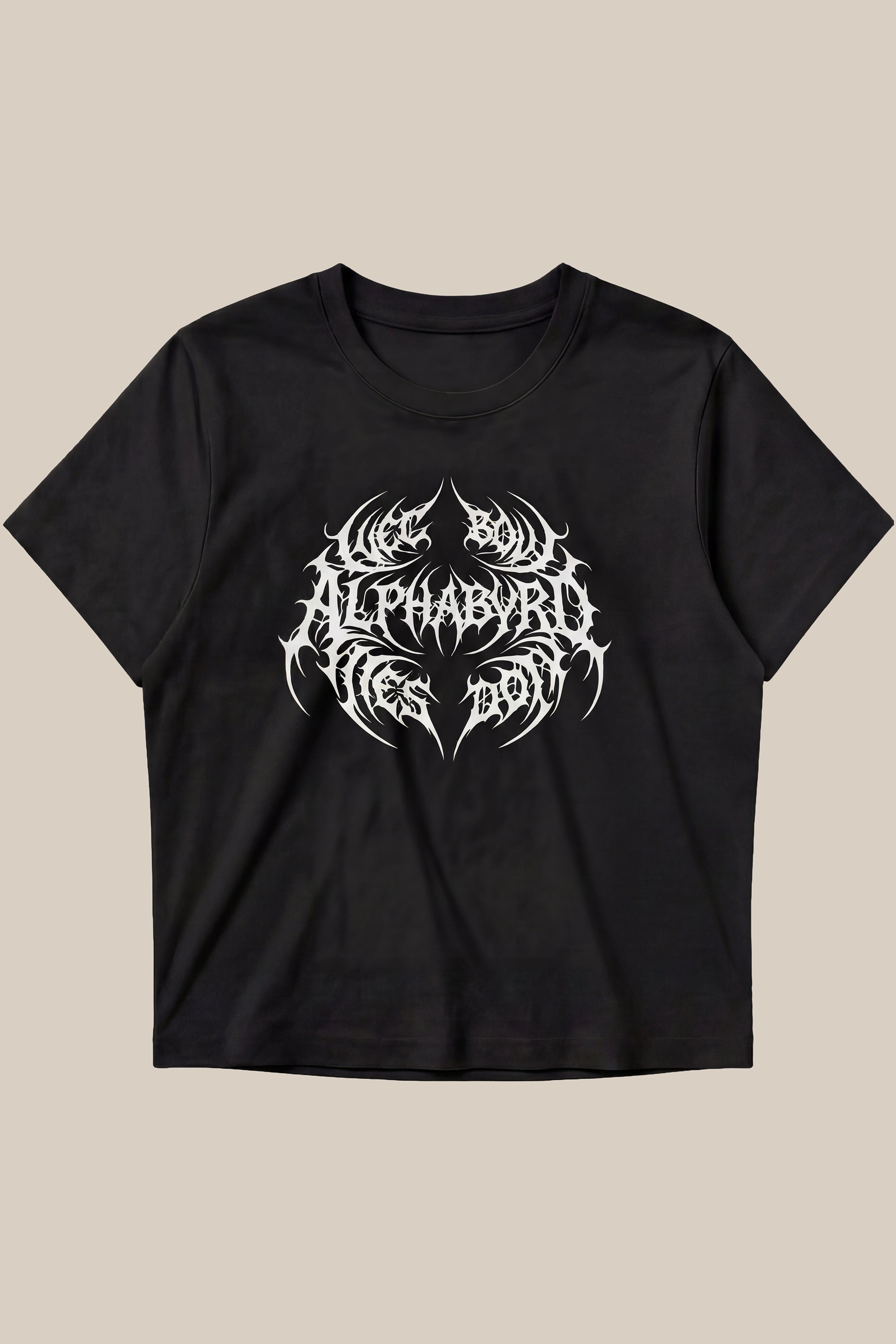 Dark Crest Cropped Tee
