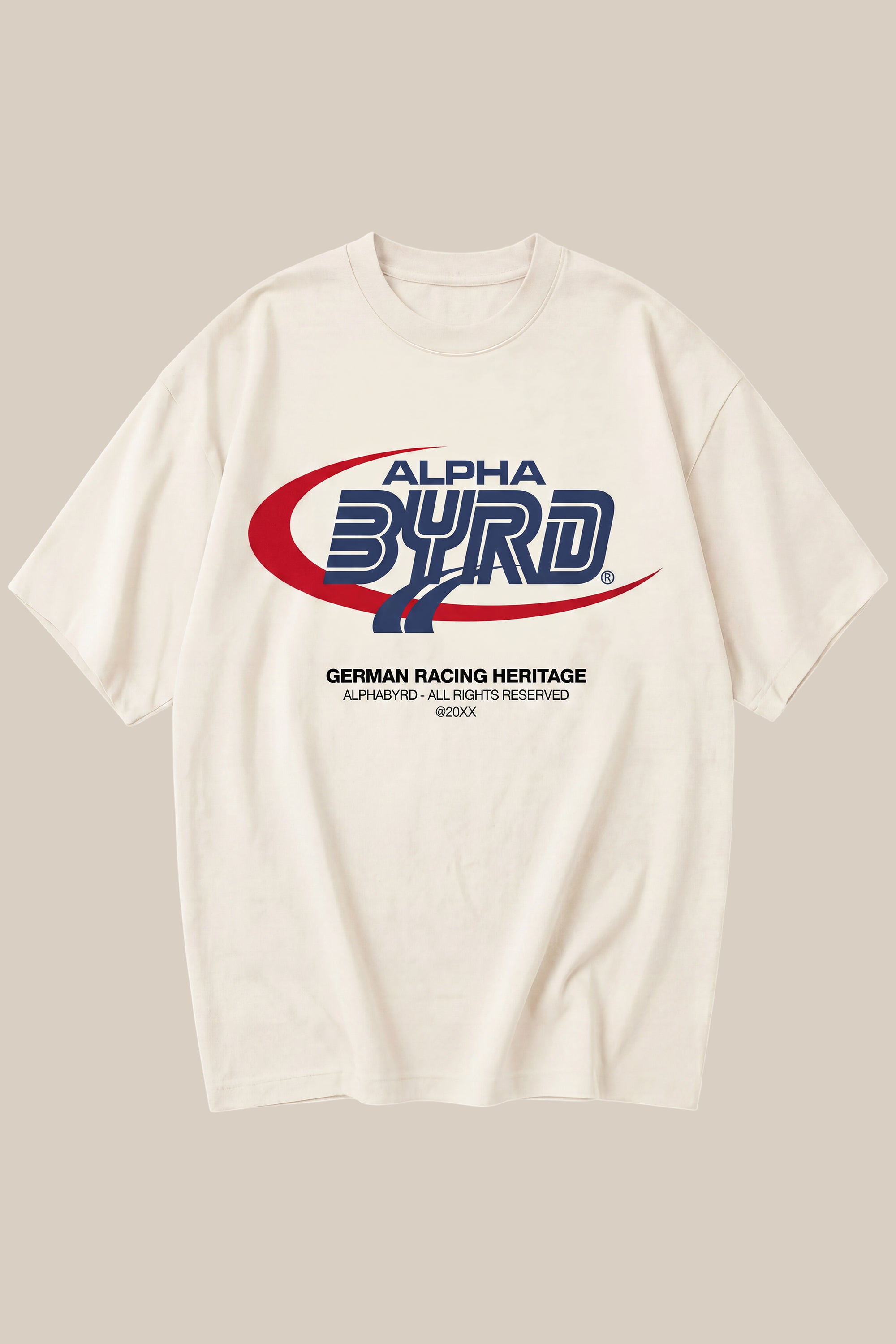 ALPHABYRD RACING HERITAGE OVERSIZED TEE