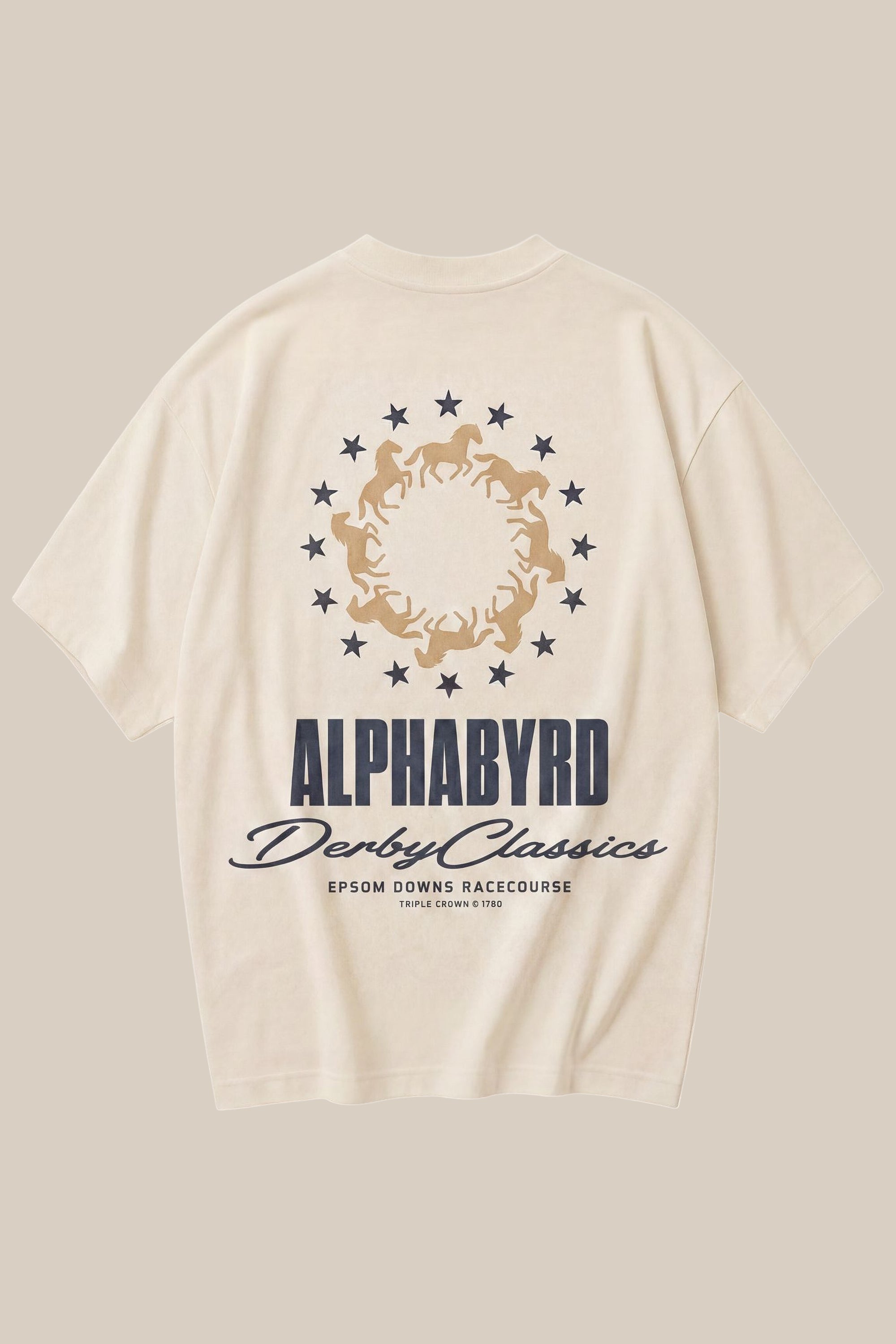 ALPHABYRD DERBY CLASSICS OVERSIZED TEE